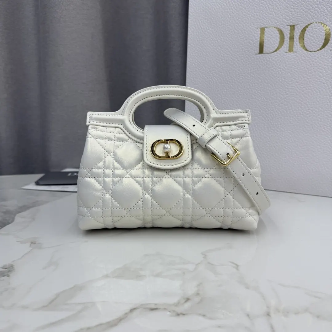Dior 白色 金色 羊皮 鏈條包 精致鏈條款