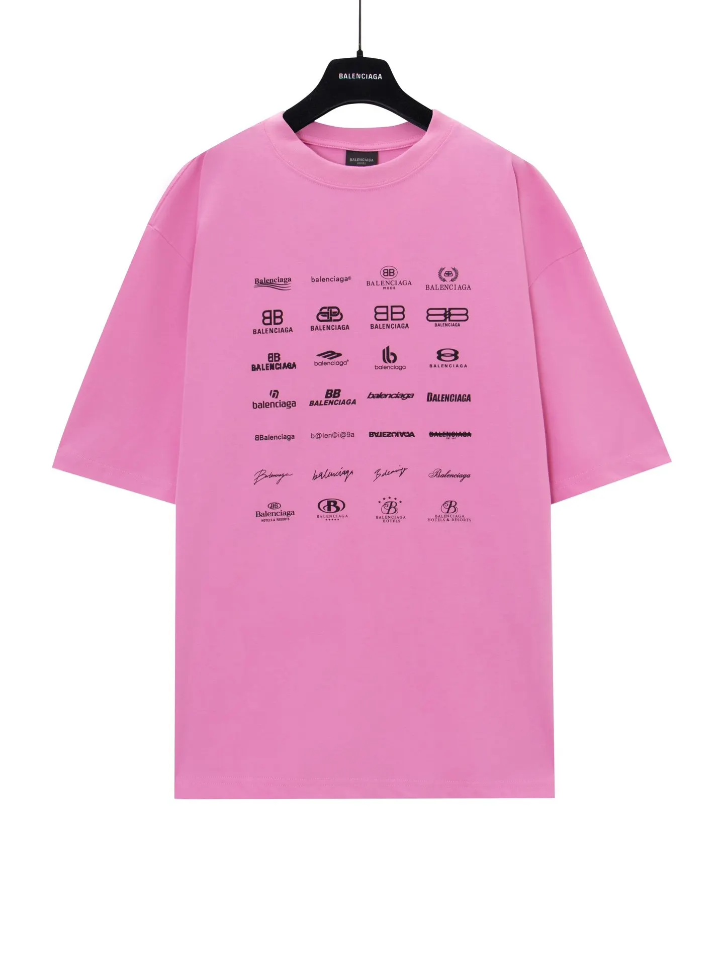 Balenciaga Logo Short Sleeve T-Shirt Street Casual