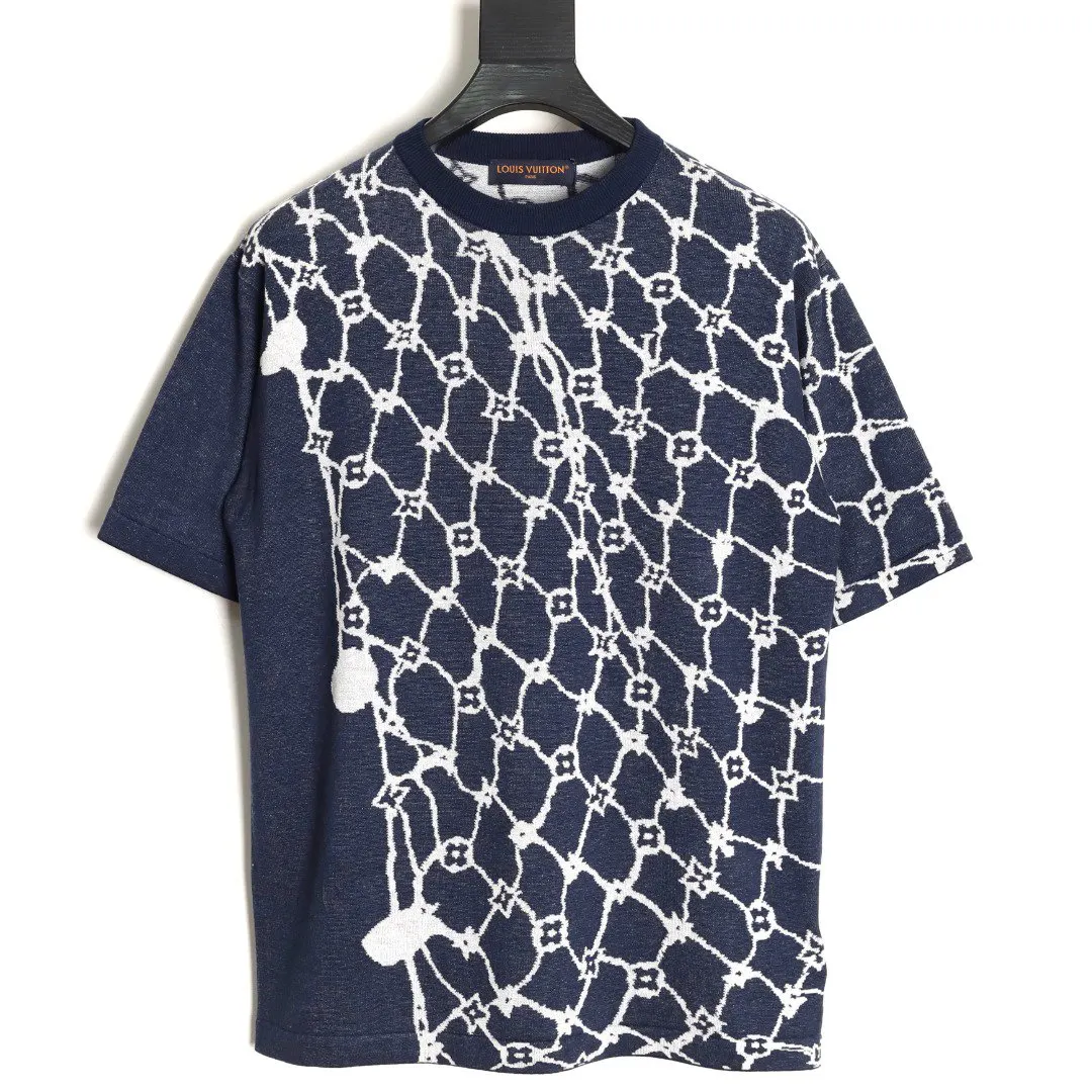 LV 24ss Monogram Jacquard Shorts Loose Casual