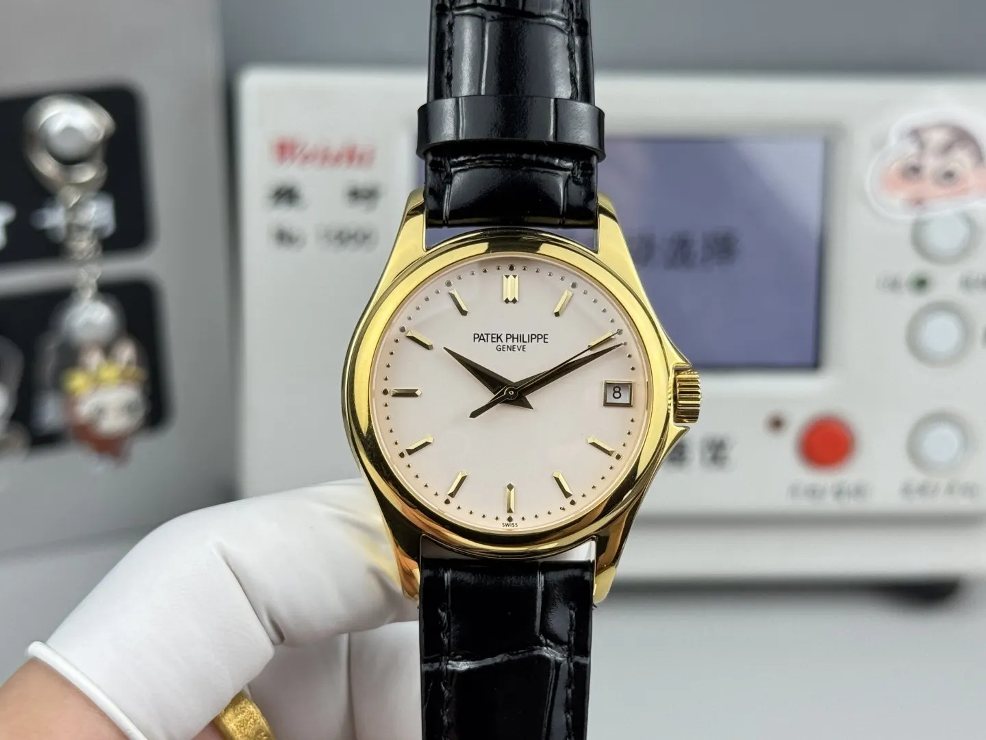 Patek Philippe 小牛皮 手錶 經典腕表款