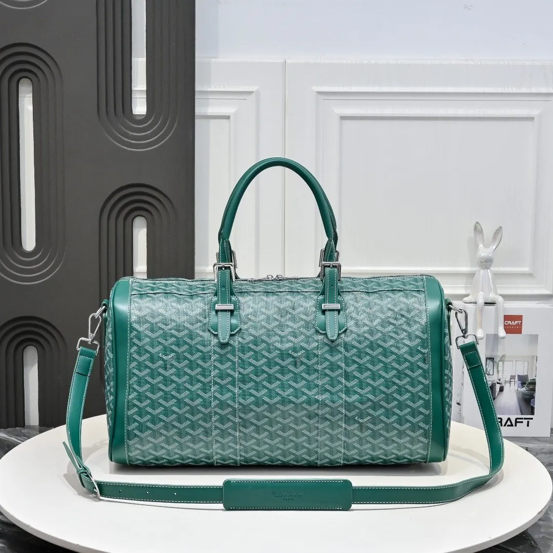Goyard 綠色 牛皮 旅行袋 大容量旅行款