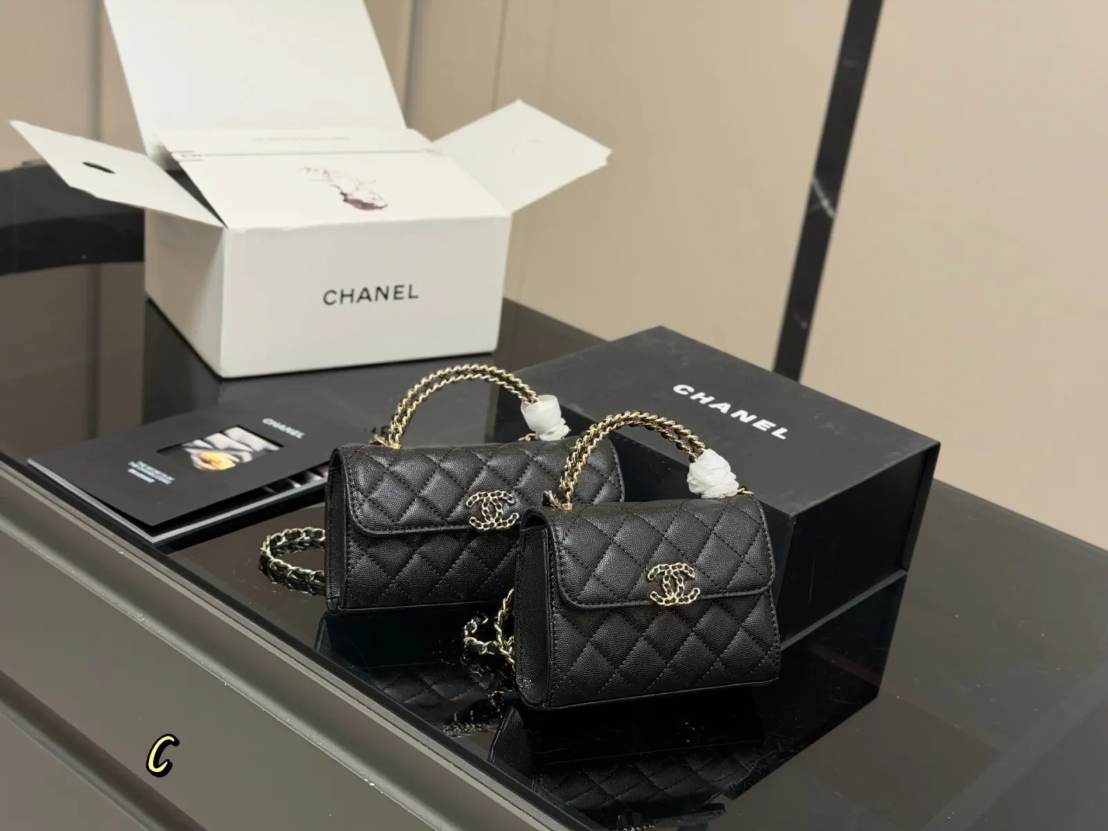 CHANEL Kelly 牛皮 手提包 通勤手提款