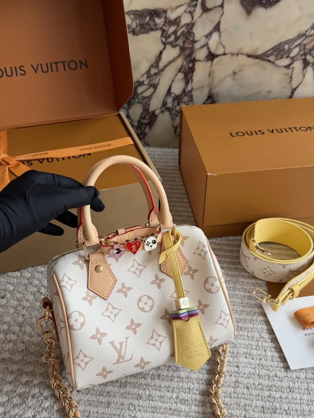 LV Speedy 枕头包 小枕头包 密封 对NANO 旅行袋 大容量旅行款