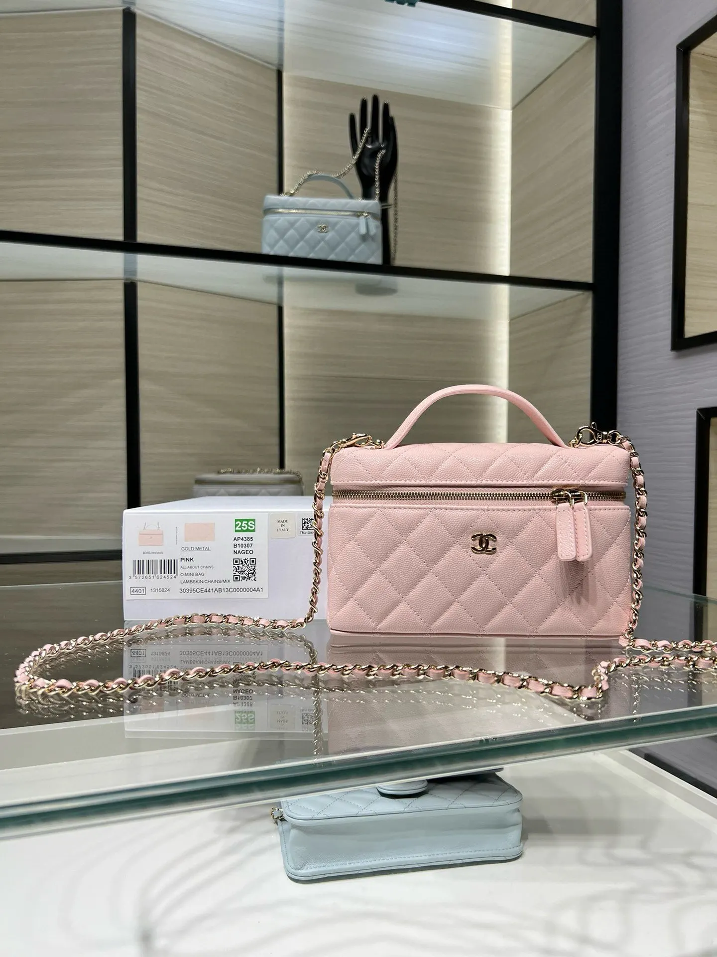 CHANEL 牛皮Coco Handle手提包 手提斜挎