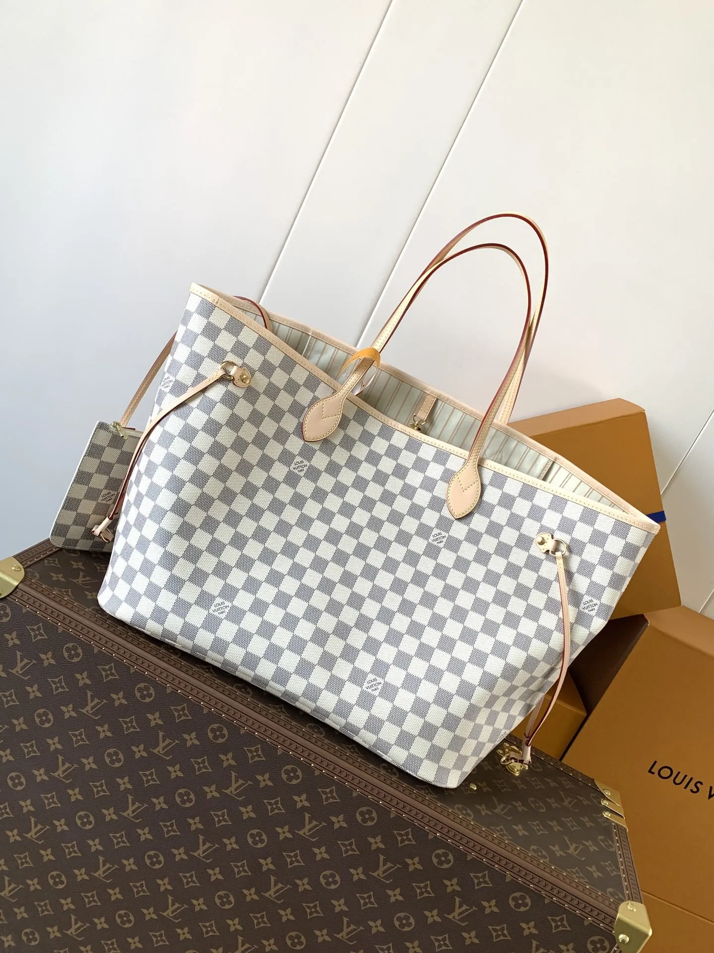 Neverfull 牛皮 托特包 大容量托特款