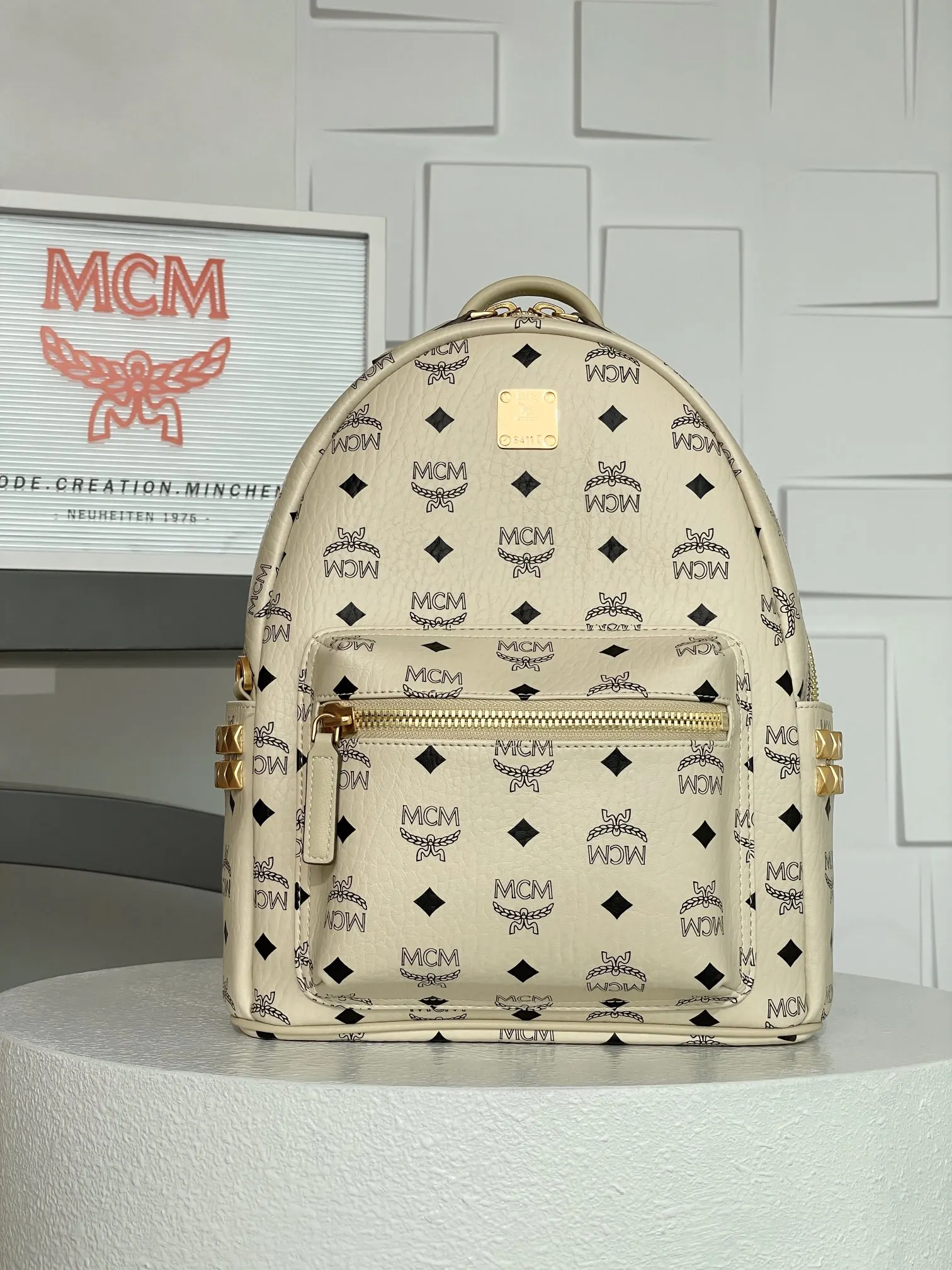 White Backpack