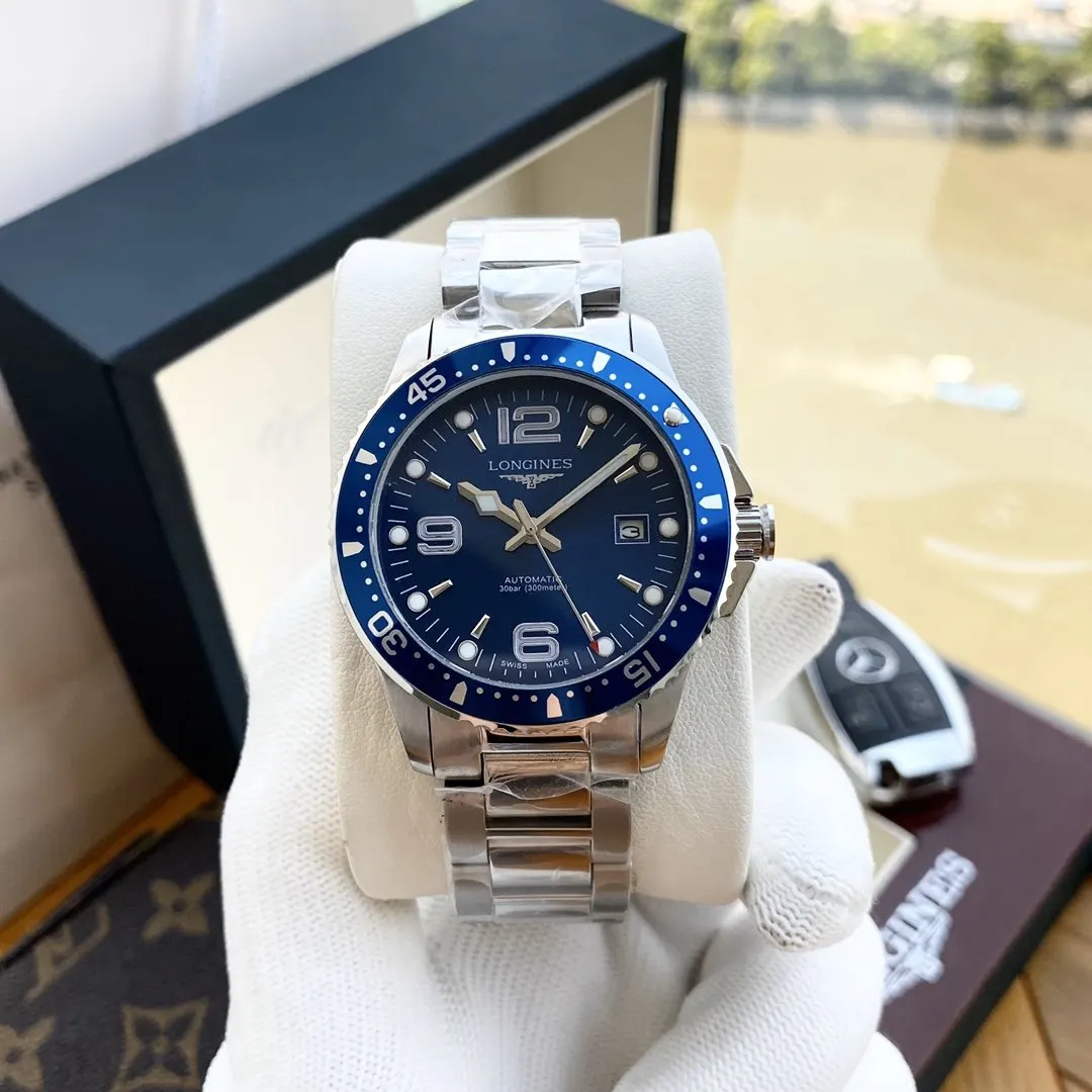 Longines 手表浪琴 康卡斯系列 男士腕表 全自动机械