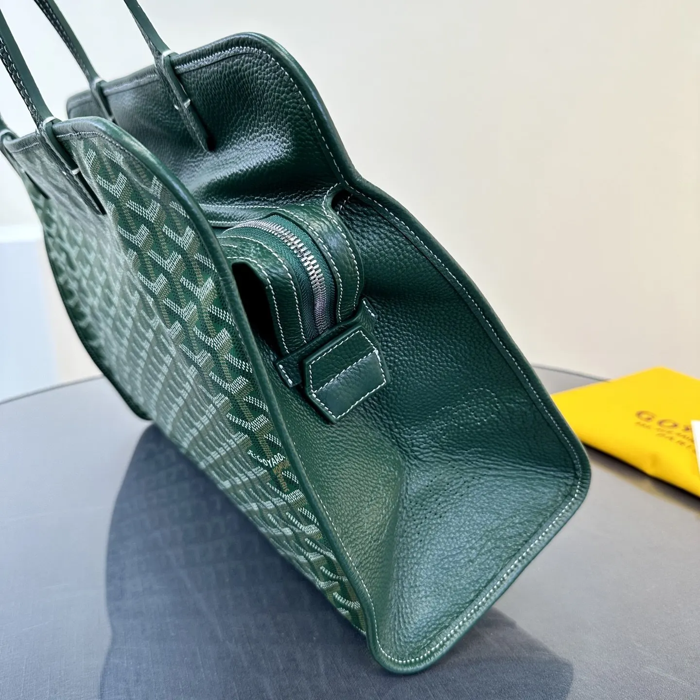 Top Handle Bag Commuter Leather