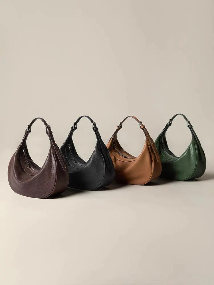 Black Hobo Shoulder Bag Vintage