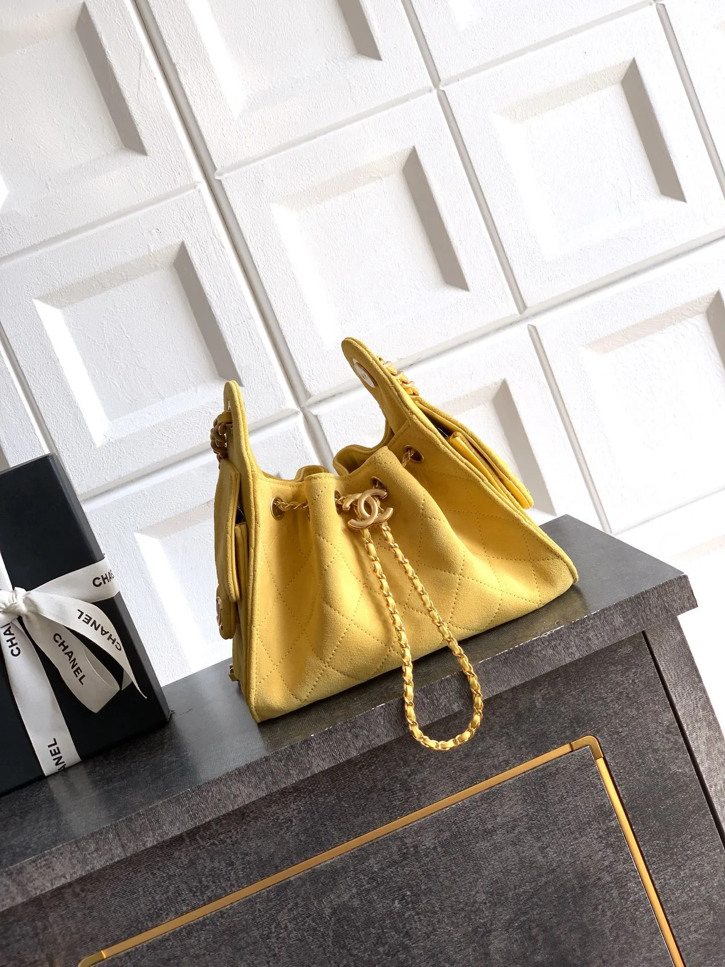 Yellow Chain Bag