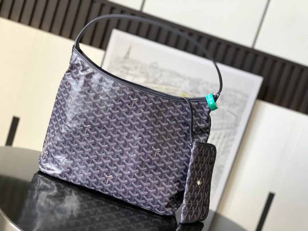 Goyard Hobo 深蓝 腋下包 复古腋下背款