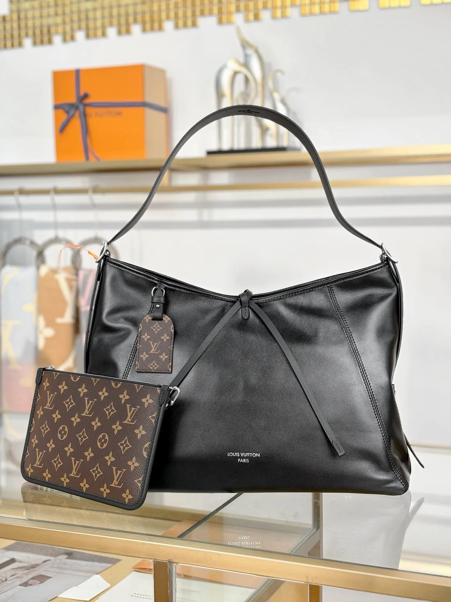 CarryAll 黑色 DARK 中号手 手提包 通勤手提款