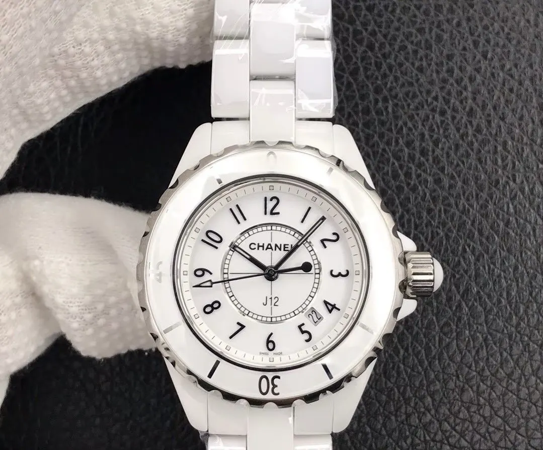 CHANEL 白色 盒 顺丰包邮 系列 腕表 石 手表 经典