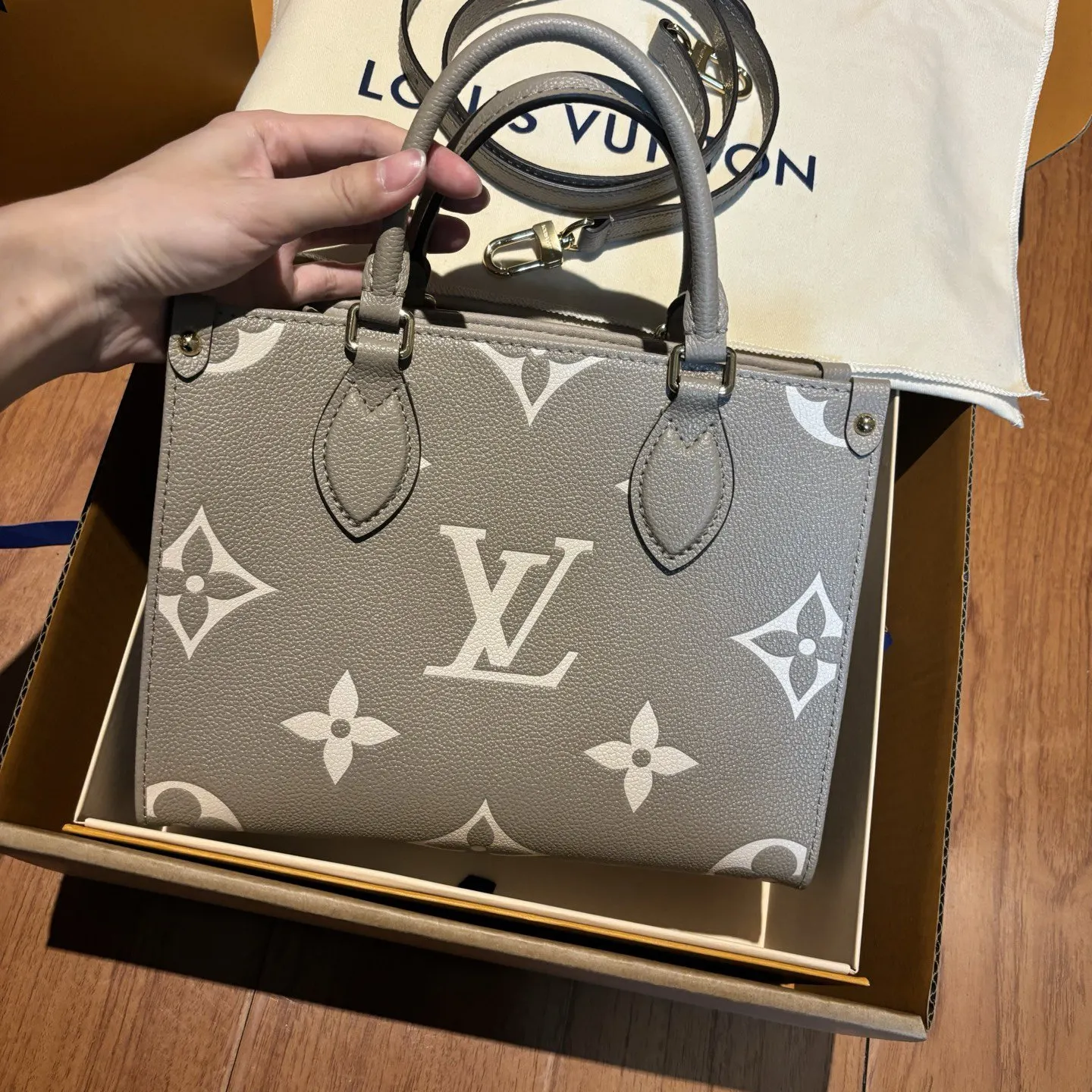 Gray Bucket Bag Casual