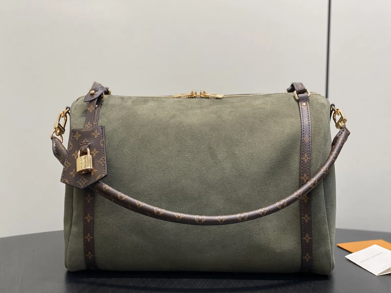Green Organizer Pouch Travel Canvas