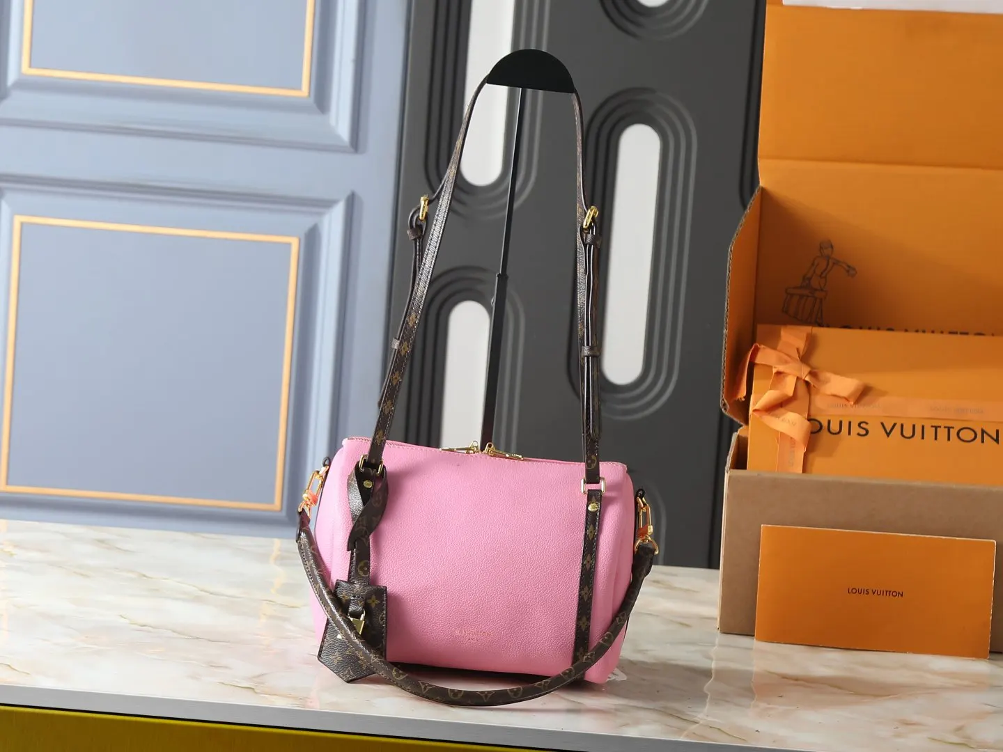 LV Keepall 牛皮 旅行袋 大容量旅行款