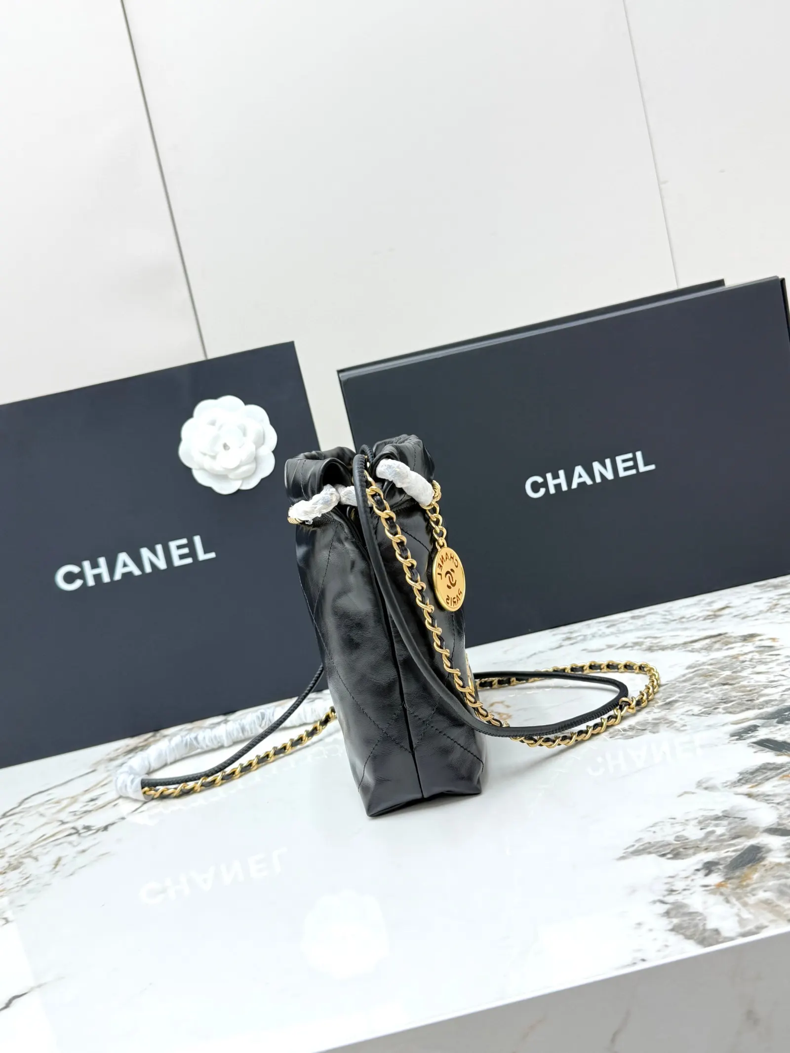 Chain Bag Leather