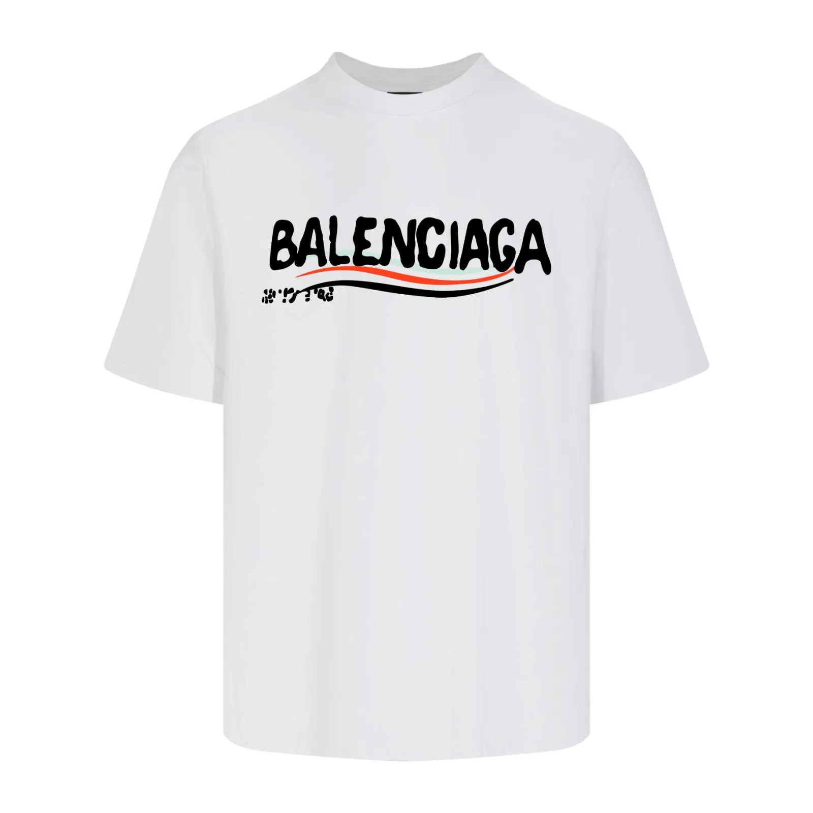 Balenciaga 黑色 短袖T恤 宽松休閒款