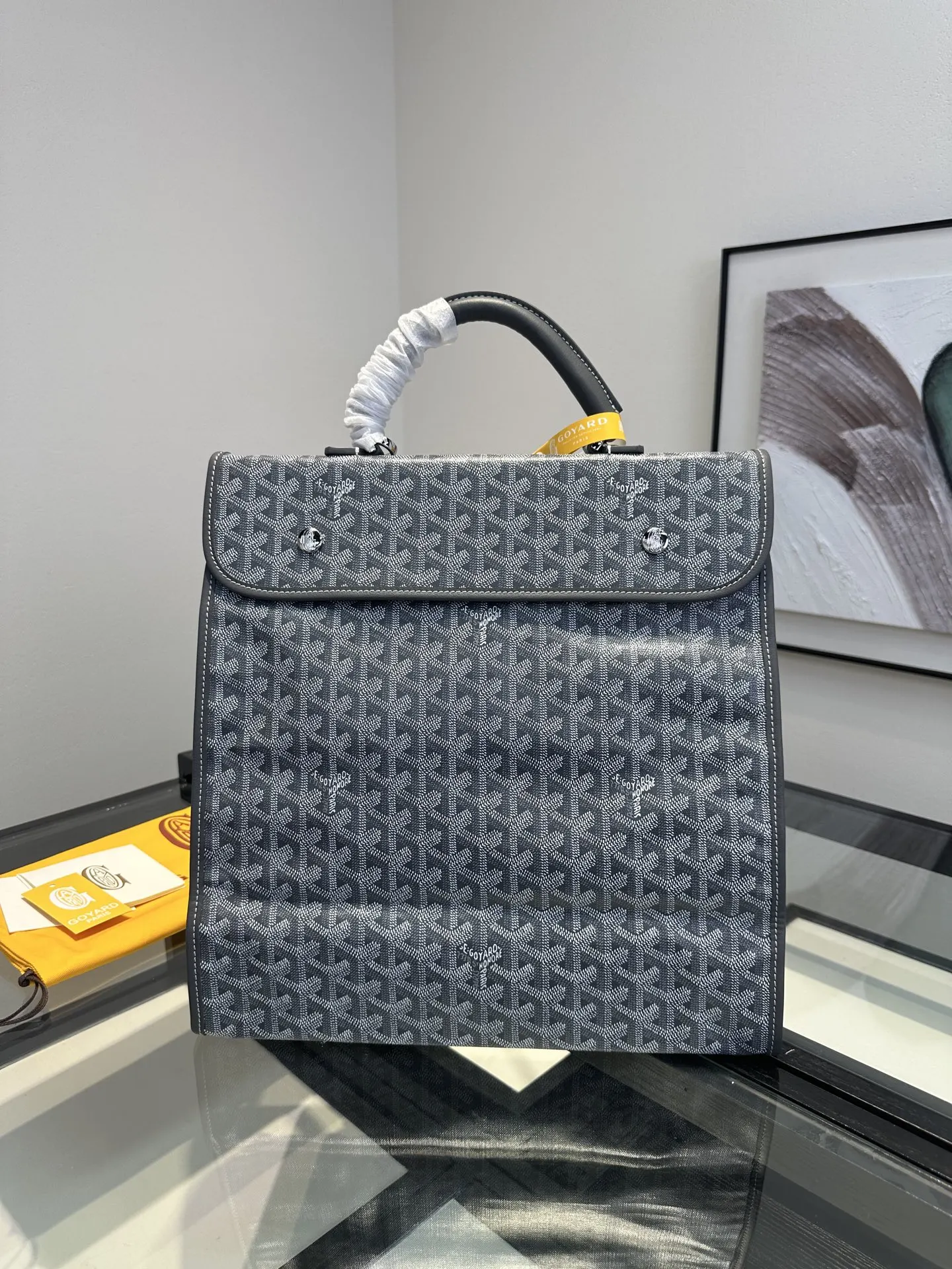 Goyard 灰色 外出旅行时请一定记得带上 Saint Léger 因 旅行袋 大容量旅行款