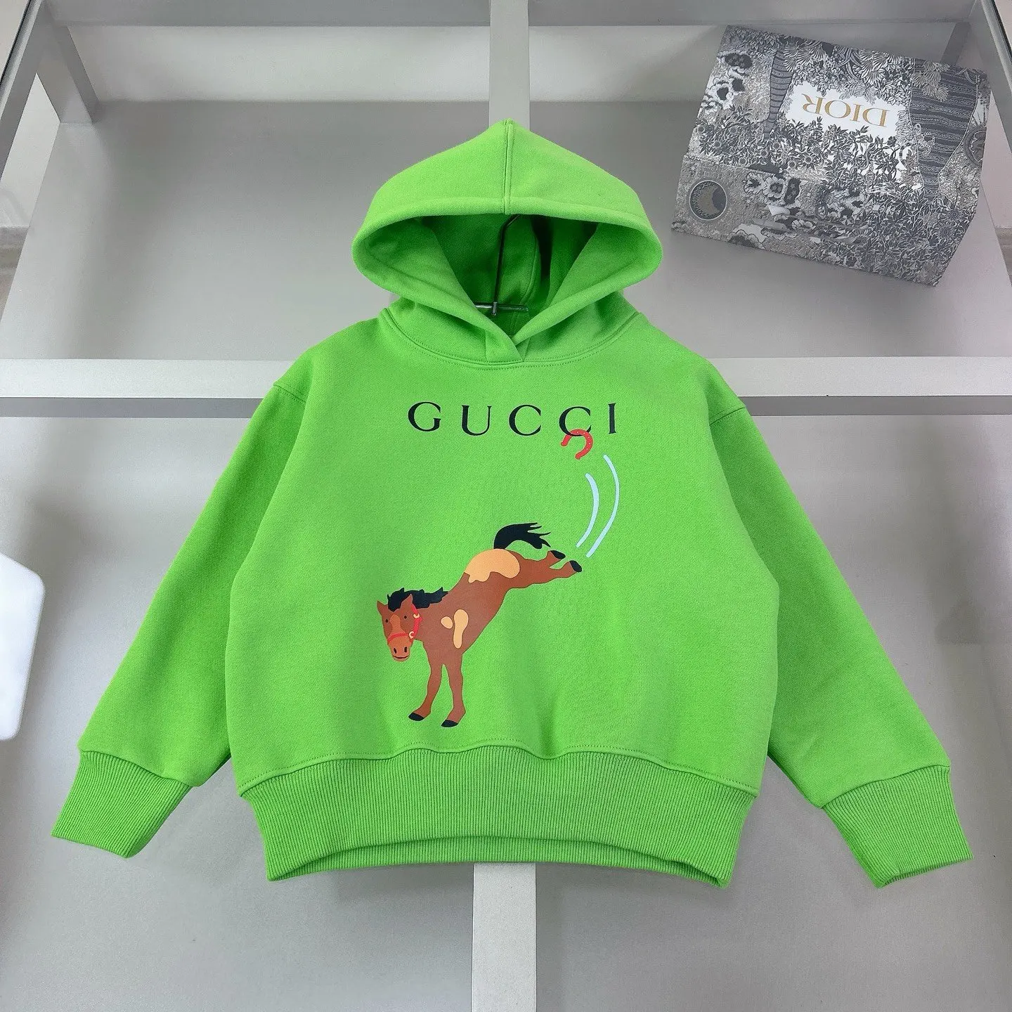 Gucci Logo印花圓領衛衣