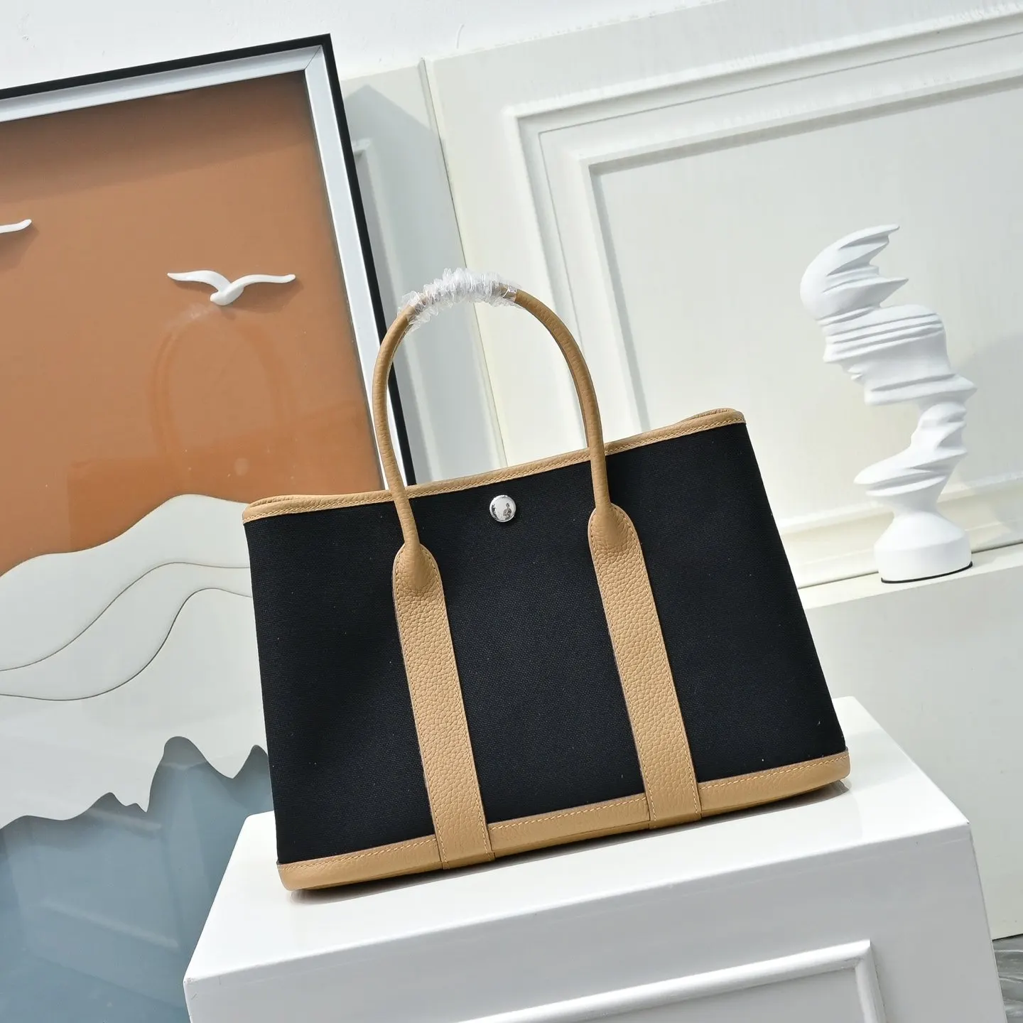 Hermes Garden Party 拼色 Togo牛皮 托特包 經典款