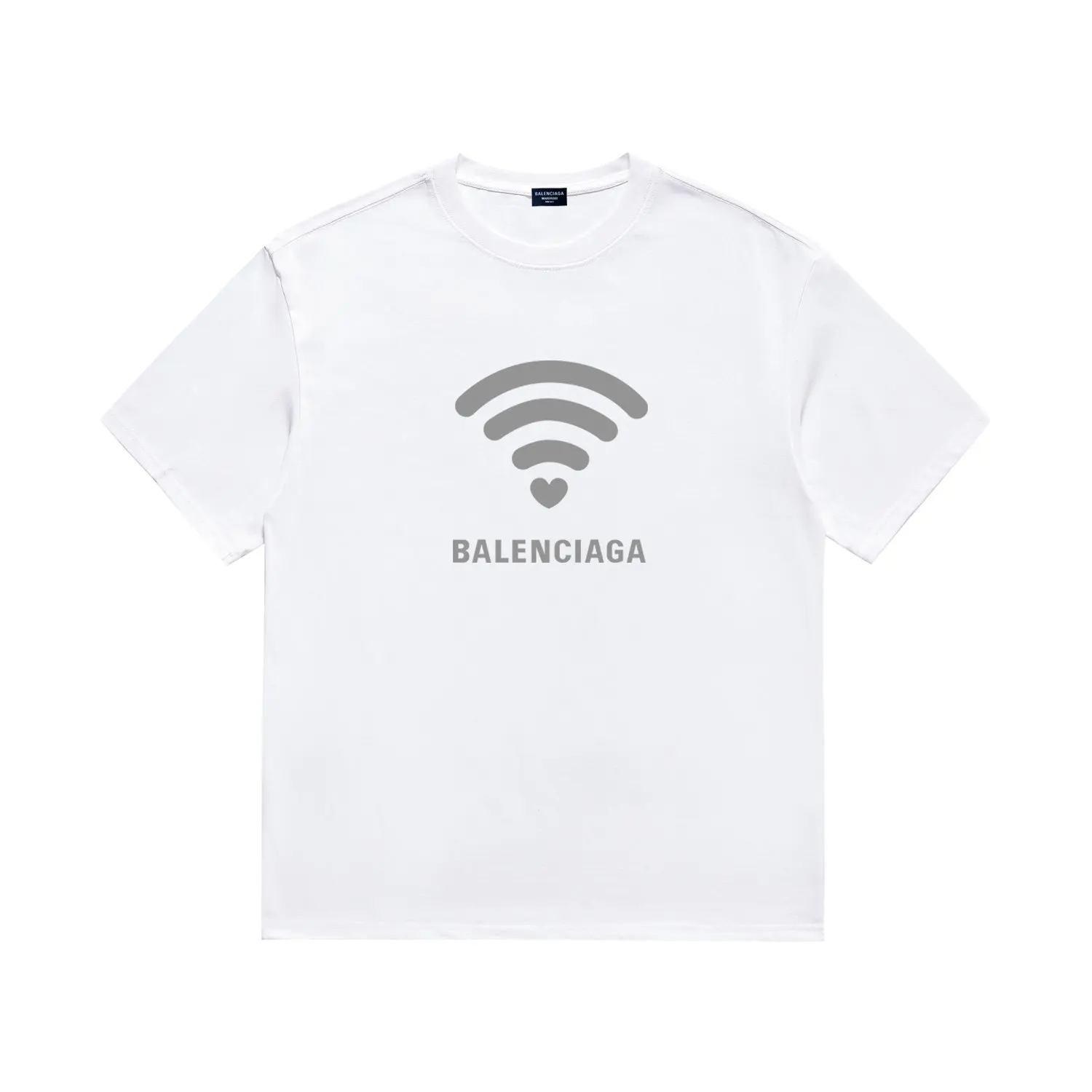 Balenciaga Black Short Sleeve T-Shirt Loose Casual