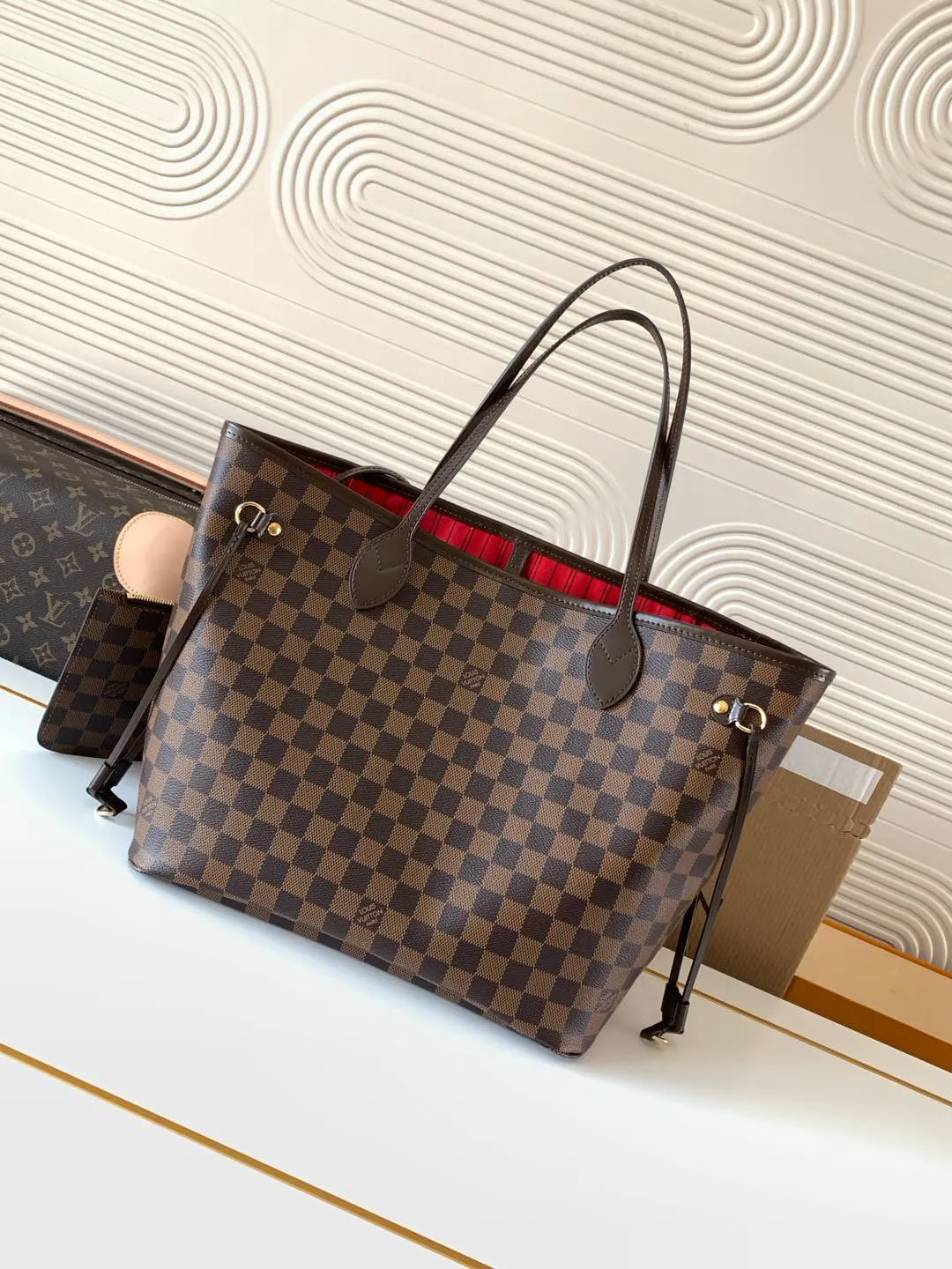 Neverfull 牛皮 托特包 大容量托特款