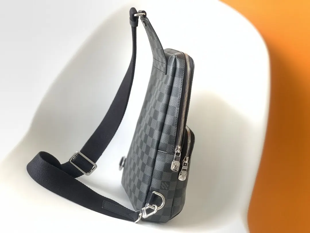 Monogram Belt Bag Casual Canvas