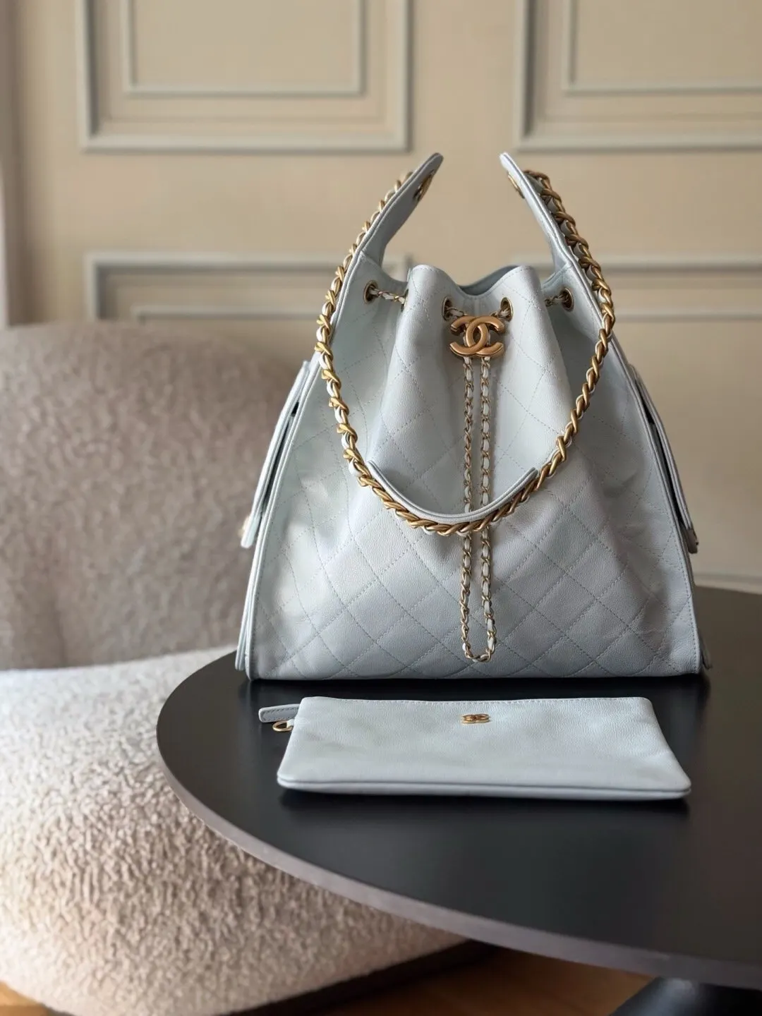 CHANEL Hobo 法国 高端定制品 Chane 腋下包 復古腋下背款
