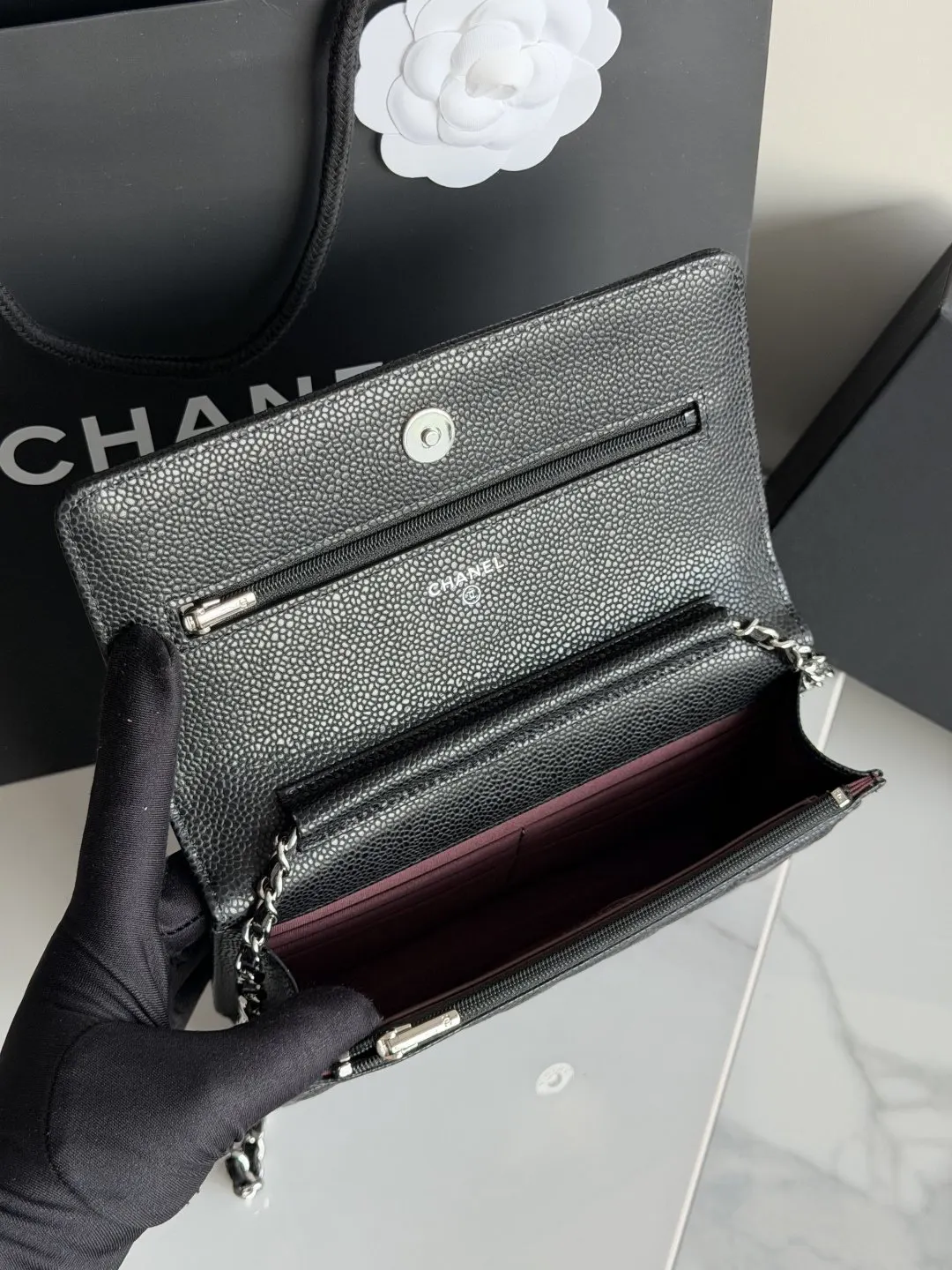 Chain Bag Leather
