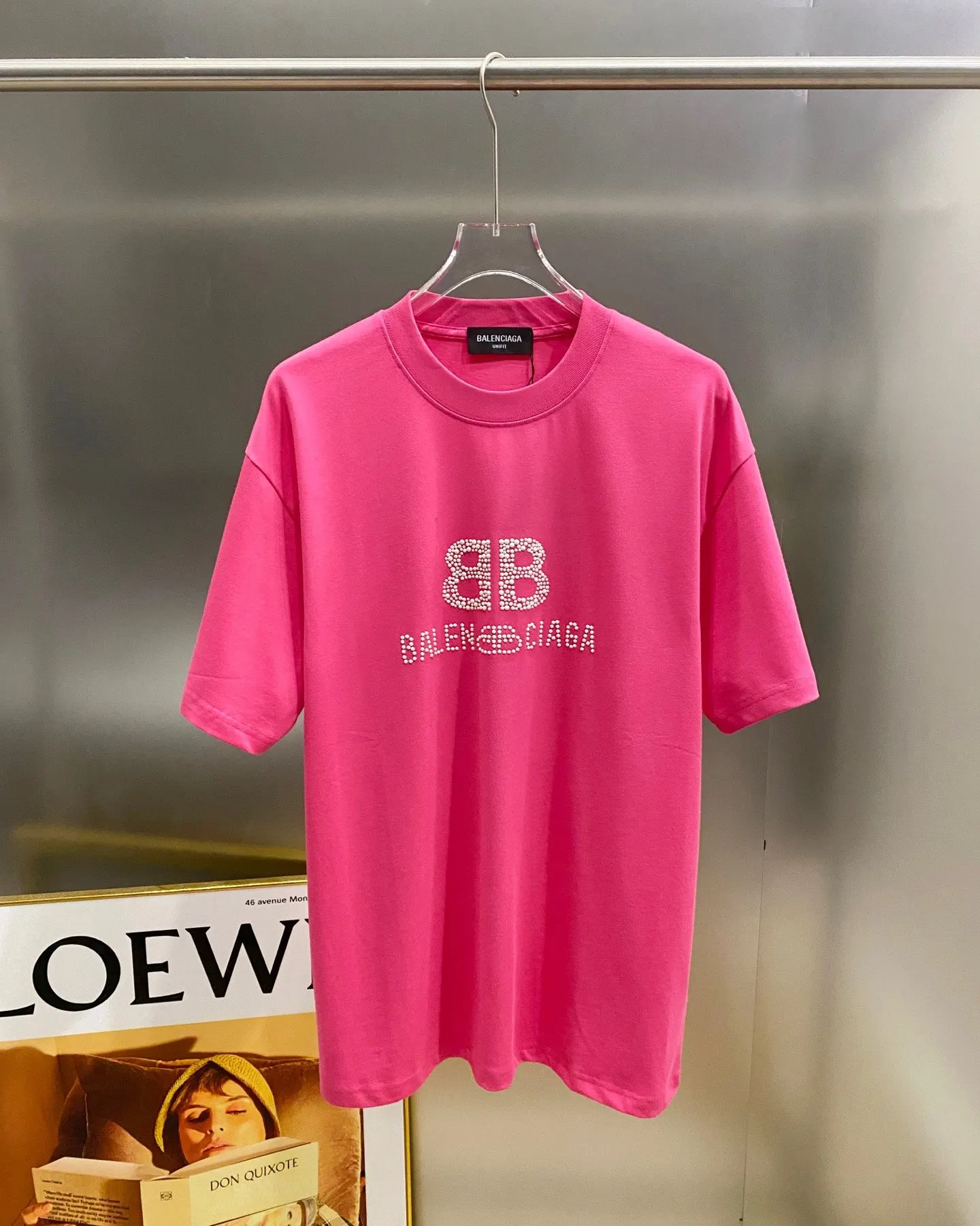 Balenciaga Logo Short Sleeve T-Shirt Loose Casual