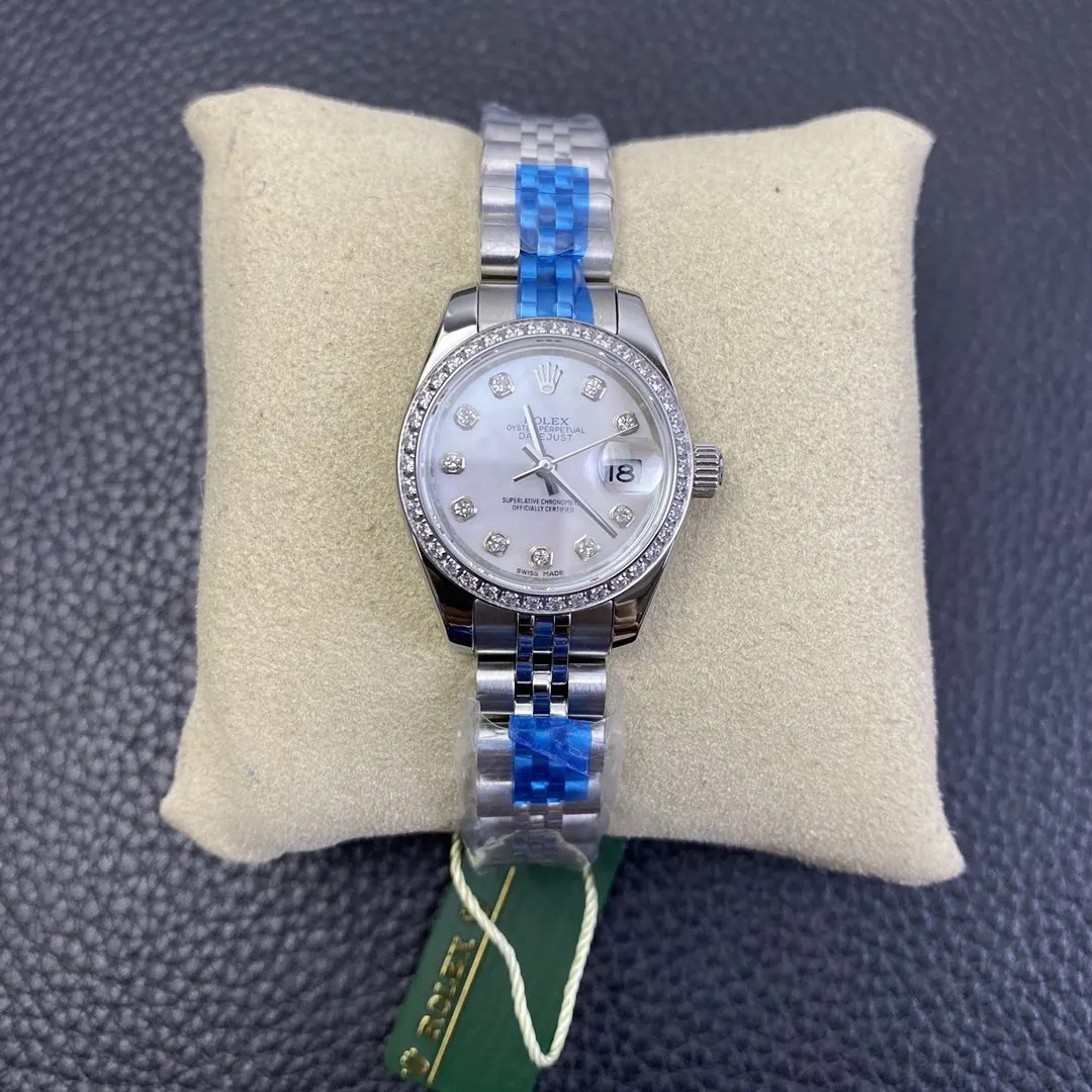 Rolex wf劳力士日志 贝母盘钻圈 wf劳力士日志 手錶 經典腕表款