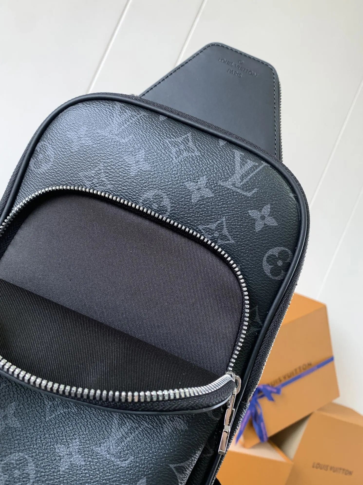 Louis Vuitton Shoulder Bag Canvas Leather Image 9 Louis Vuitton Shoulder Bag Canvas Leather Image 9