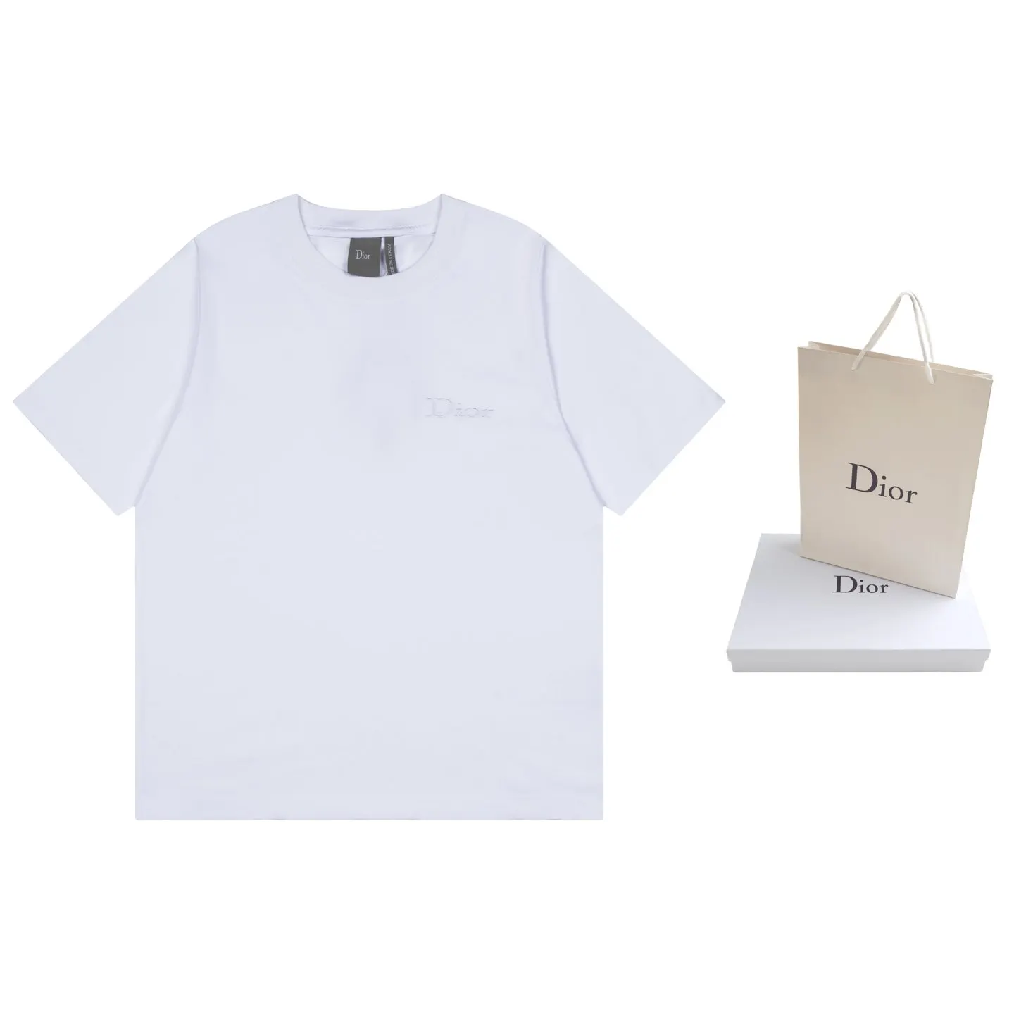 DIOR 字母 刺繡 短袖T恤 休閒百搭款