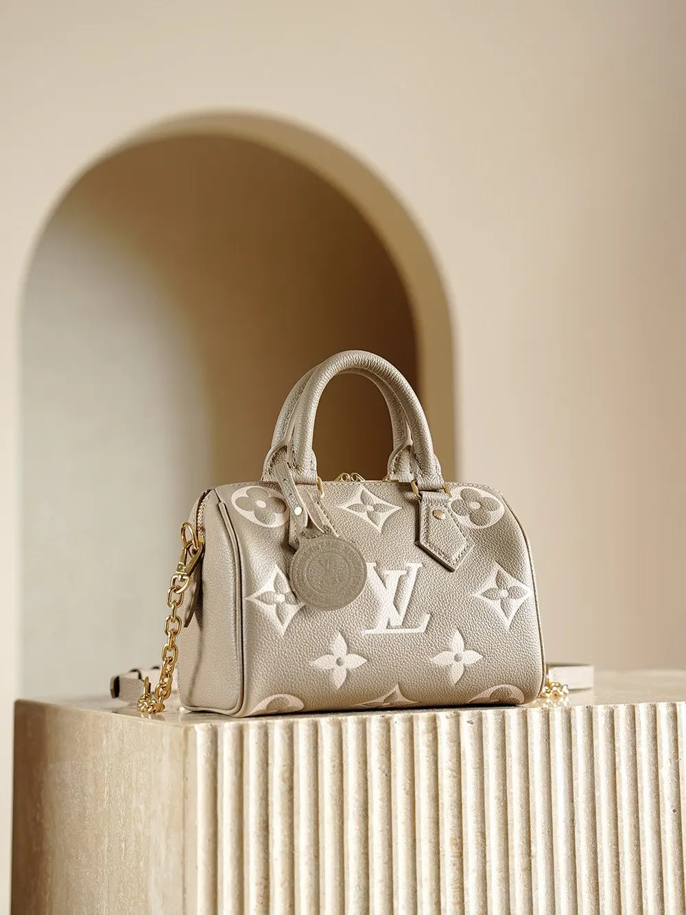 LV Speedy 鏈條包 單肩斜挎款