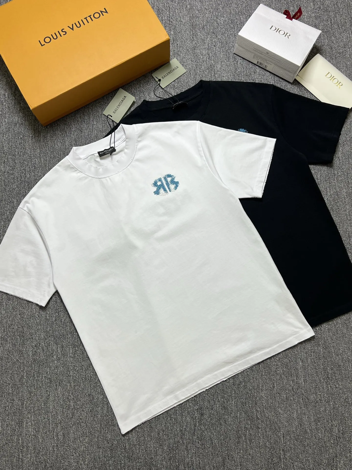Balenciaga 26SS Cotton Short Sleeve T-Shirt Street Casual Style