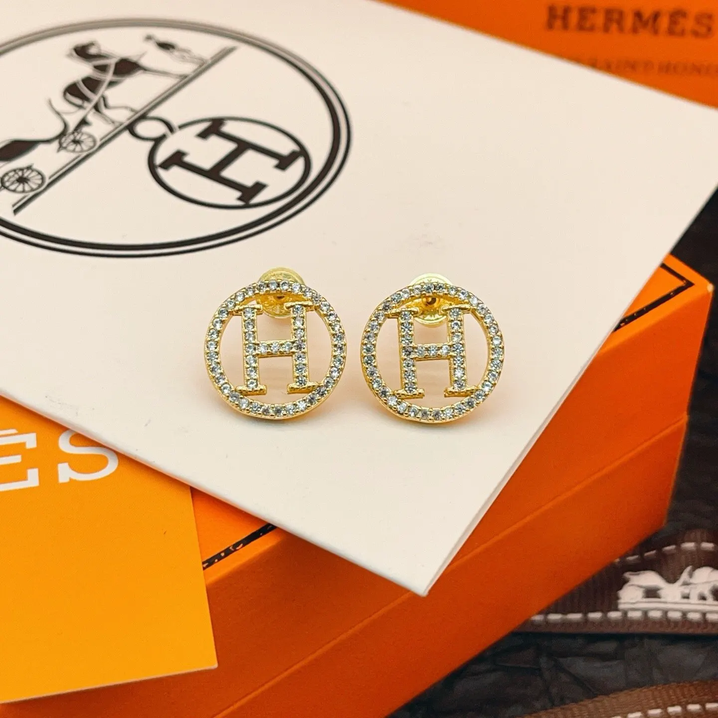 Hermes 金色 配飾 精致配飾款