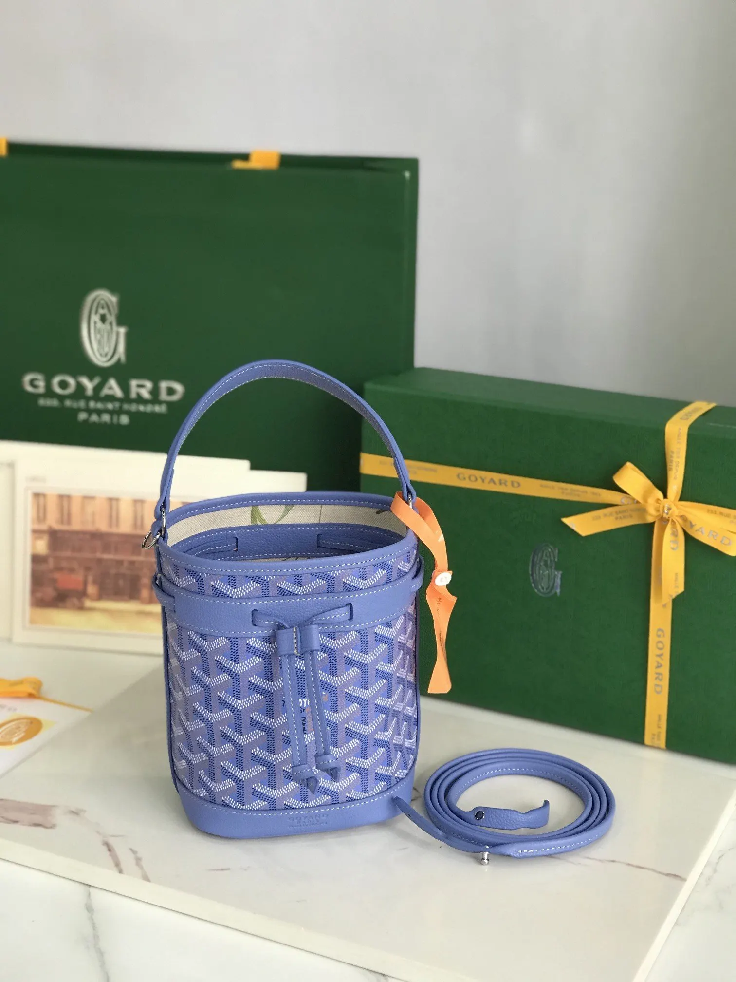 Goyard 皮革 × ×鼎鼎戈雅 水桶包 休閒水桶款