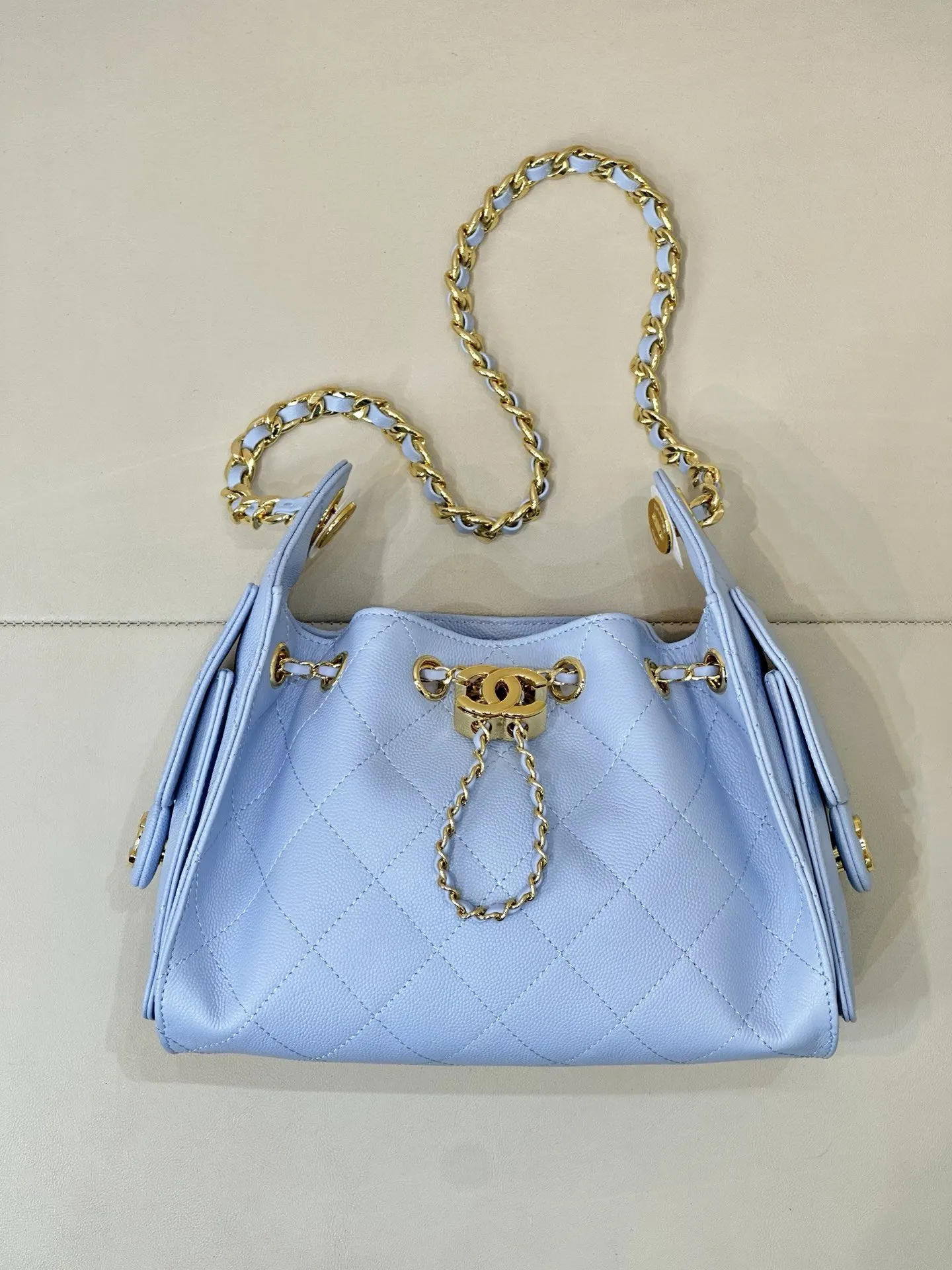 Loewe 牛皮 水桶包 休閒水桶款