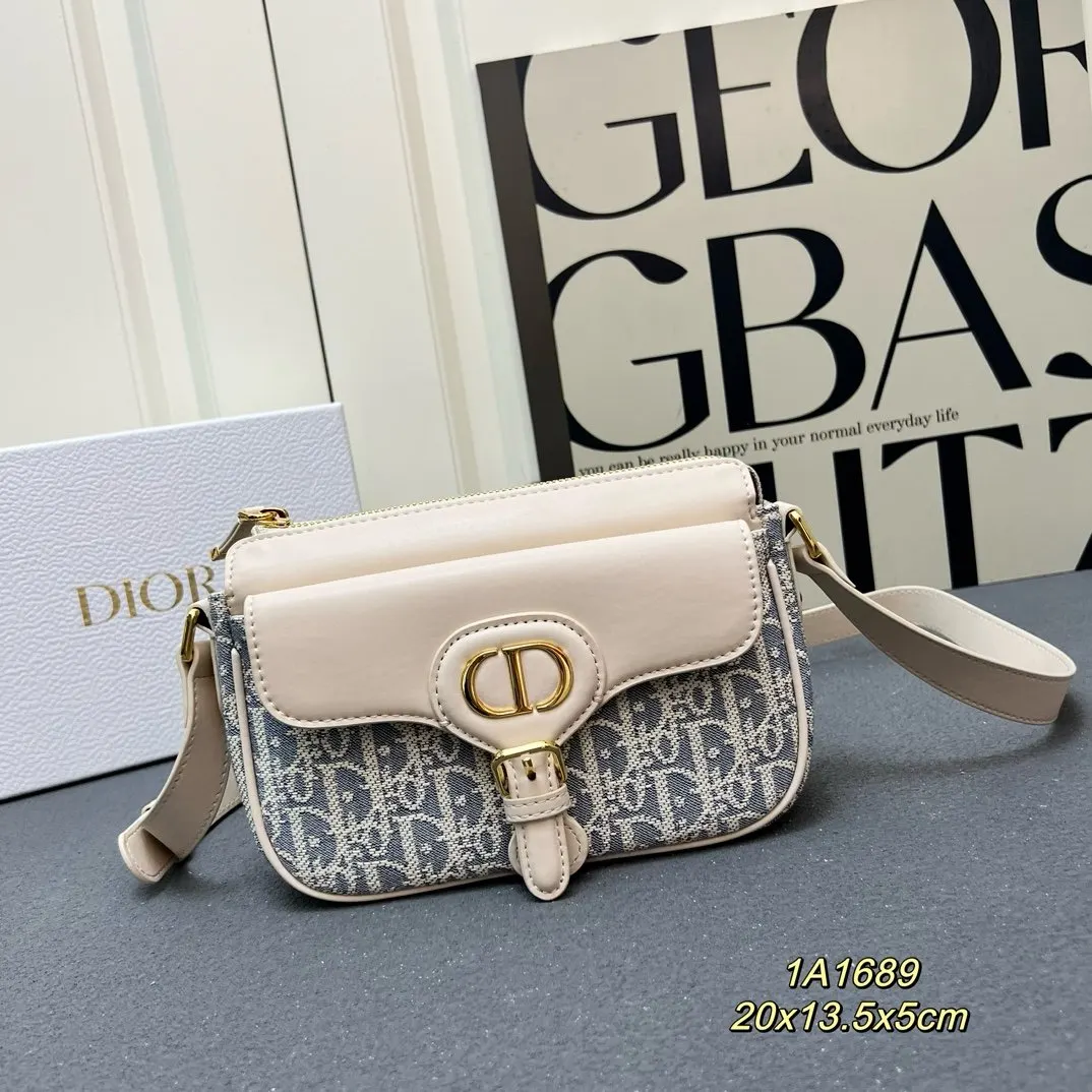 Dior Oblique Oblique老花牛皮手袋 手提斜挎款