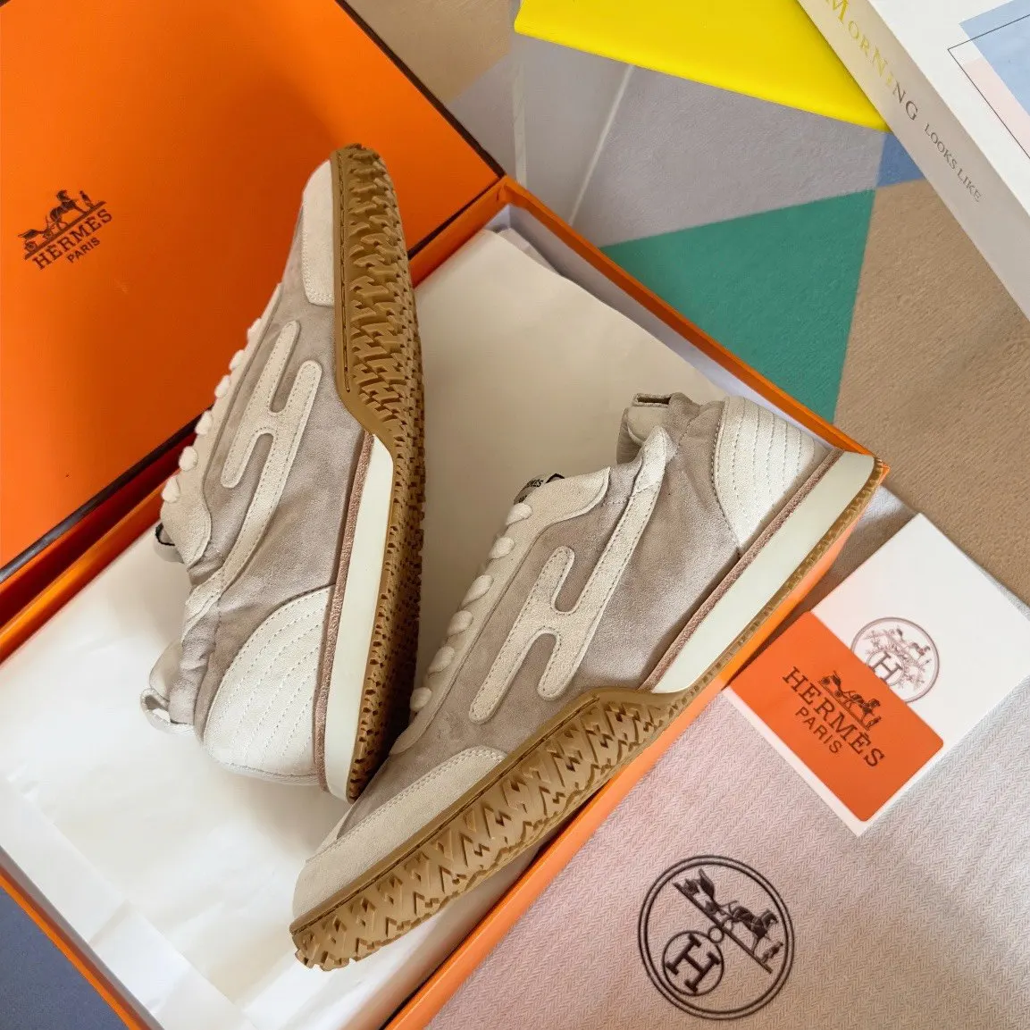 Hermes Sneakers Casual Versatile