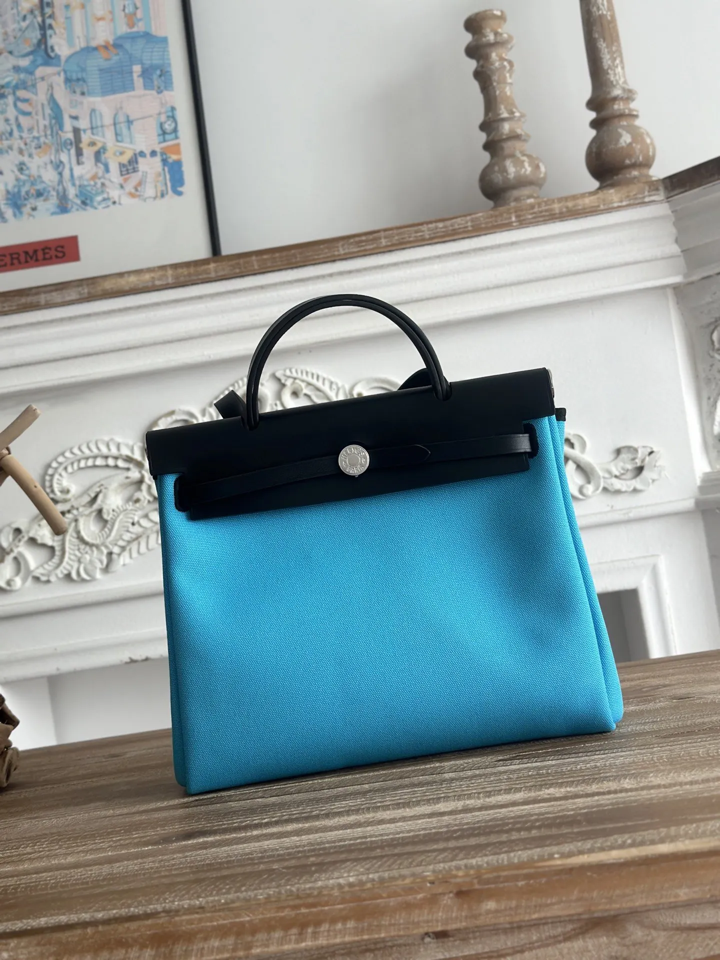 Hermes Kelly 帆布 手提包 实拍款02 精選款