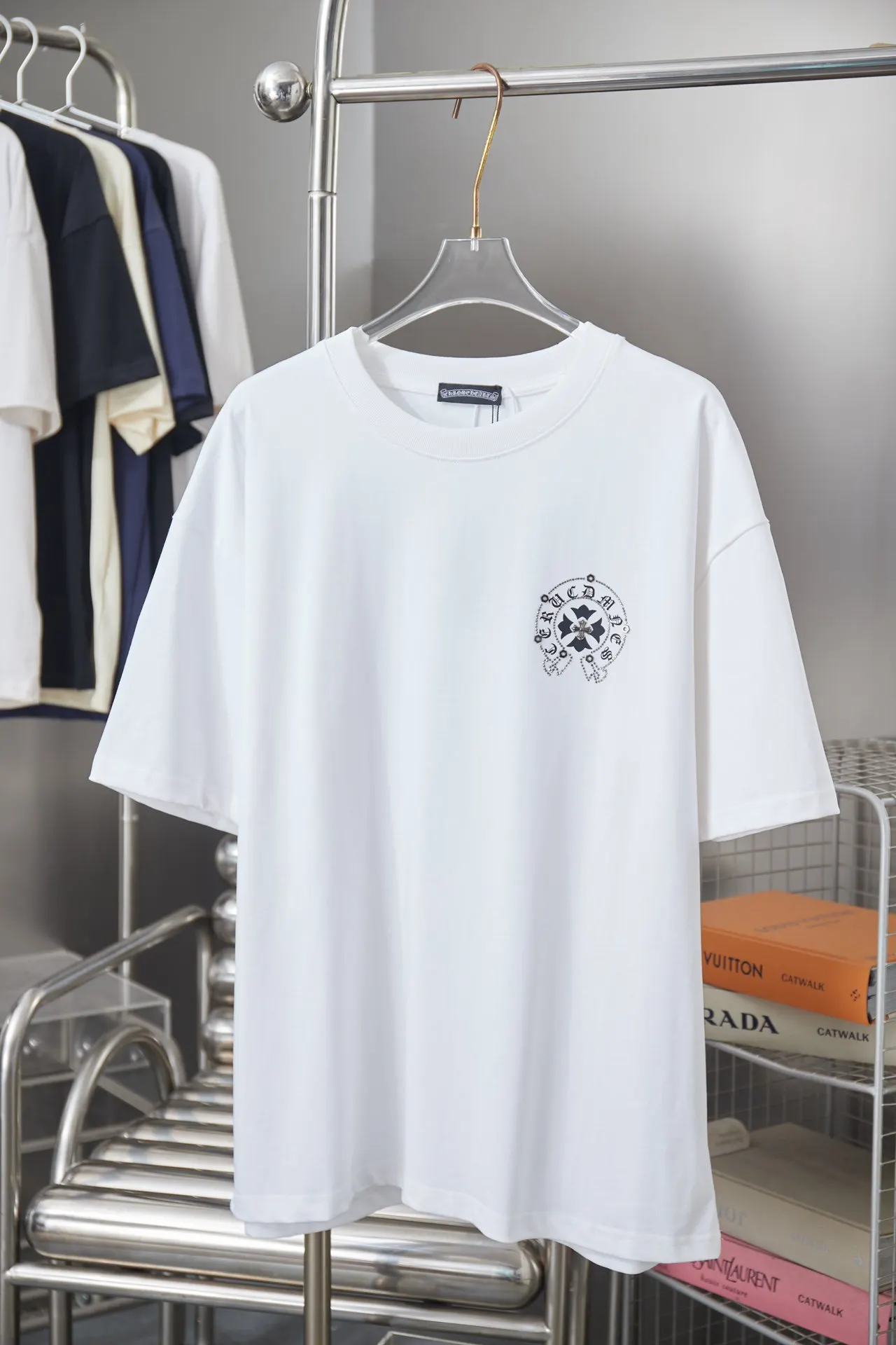 Chrome Hearts 26SS Logo 水洗 短袖T恤 日常百搭款