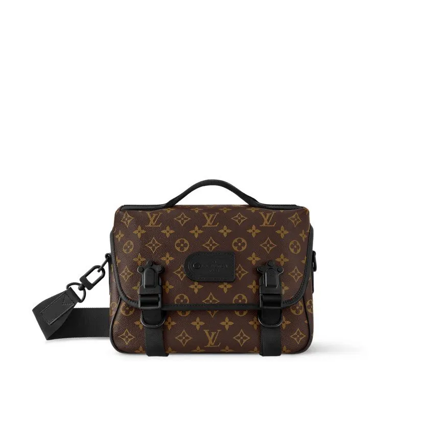 Monogram Organizer Pouch Travel Canvas
