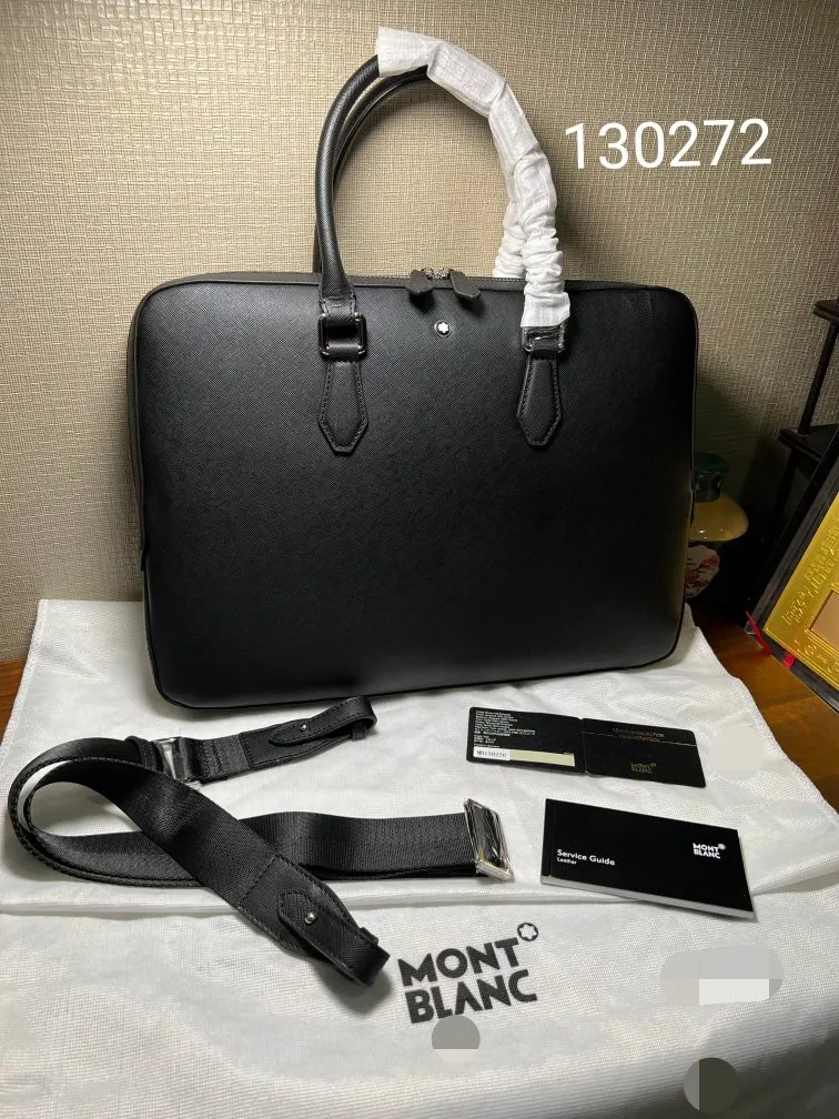 Briefcase Business Commuter Leather
