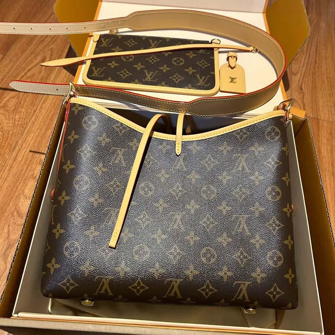 CarryAll 老花 水桶包 休閒水桶款
