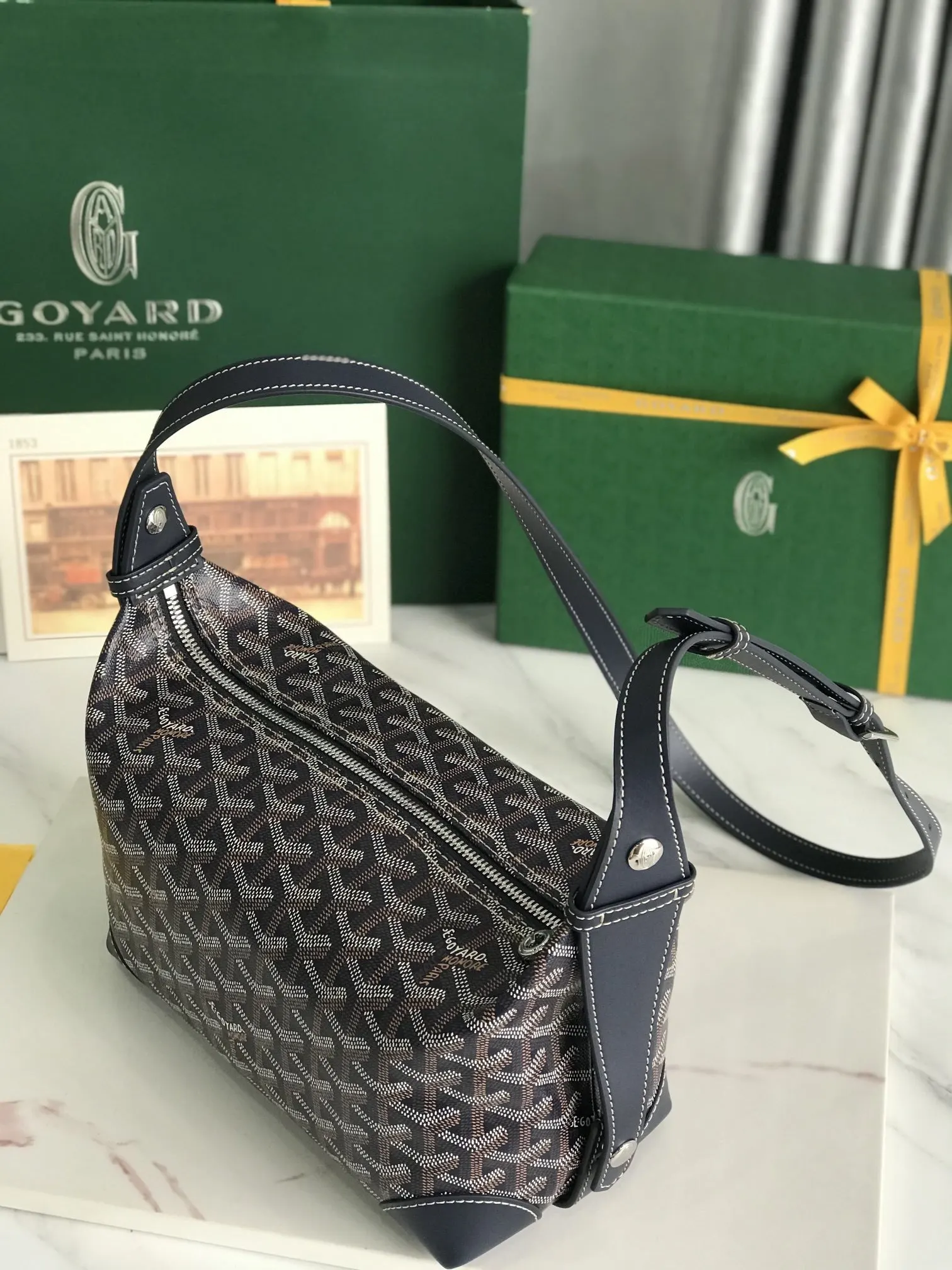 Goyard 戈雅 化妝包Boeing 化妝包收納袋 内里有 手拿包 精致手拿款