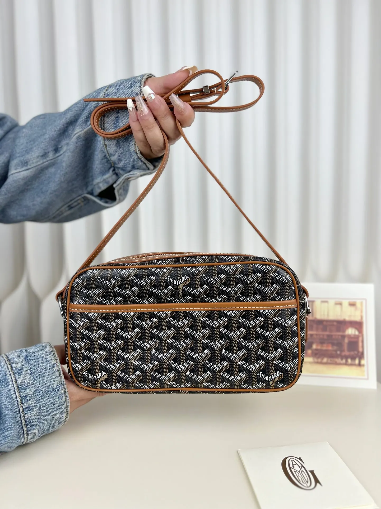 Goyard 戈雅 CapVert 相机包 ☼ 既高颜值又 斜背包 輕便斜挎款