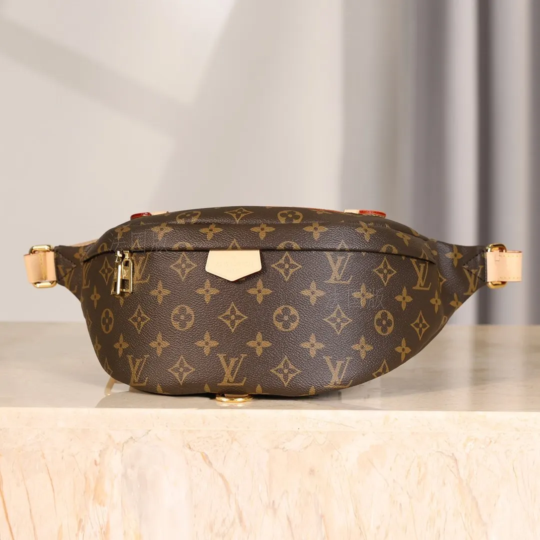 Gold Belt Bag Casual Leather