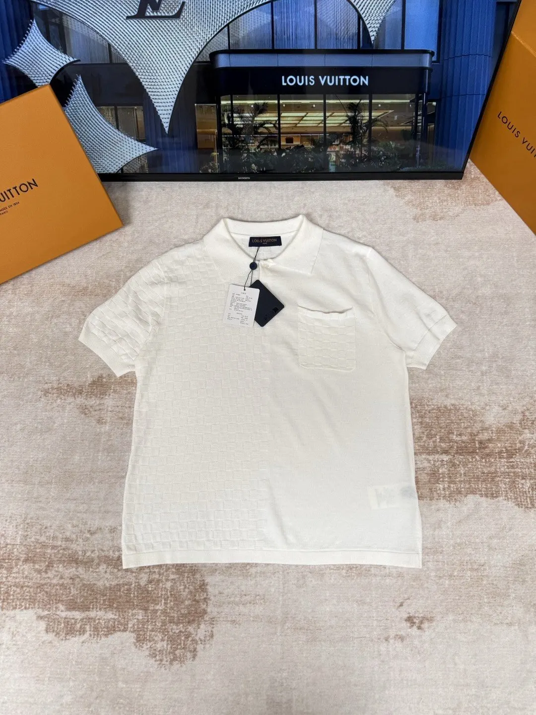 LV white, clothing single item
